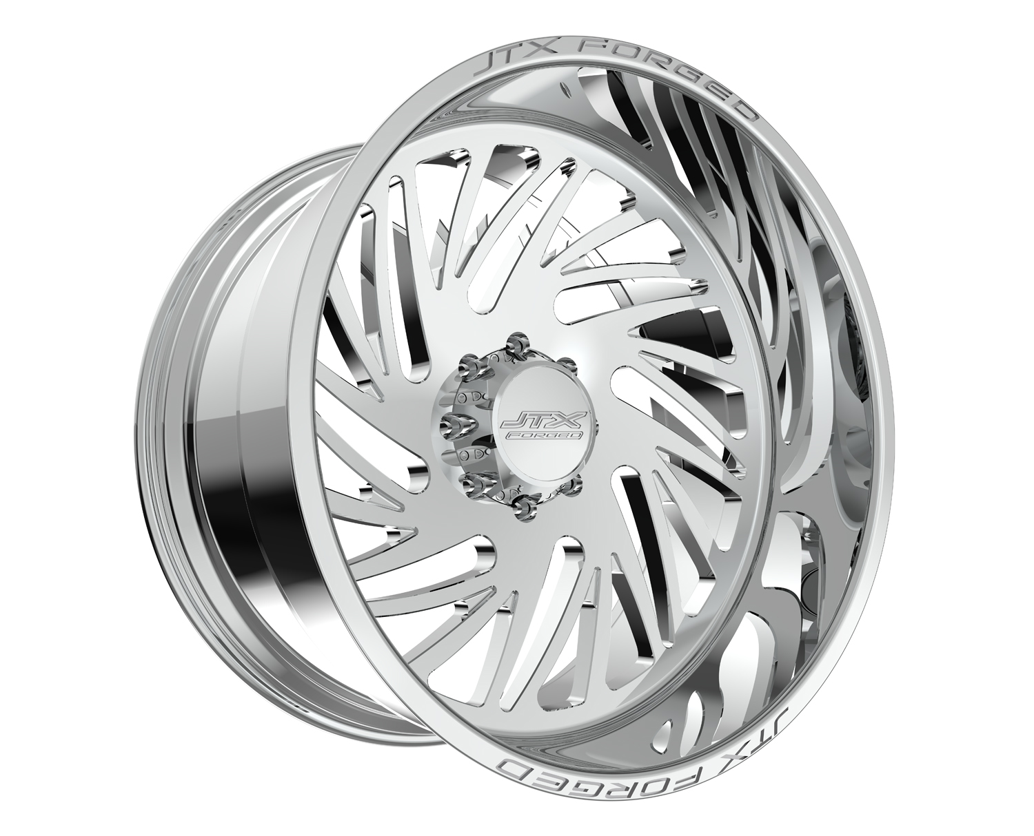 JTX Forged Concave Wheels Capital Polished 22x10 -25mm Offset