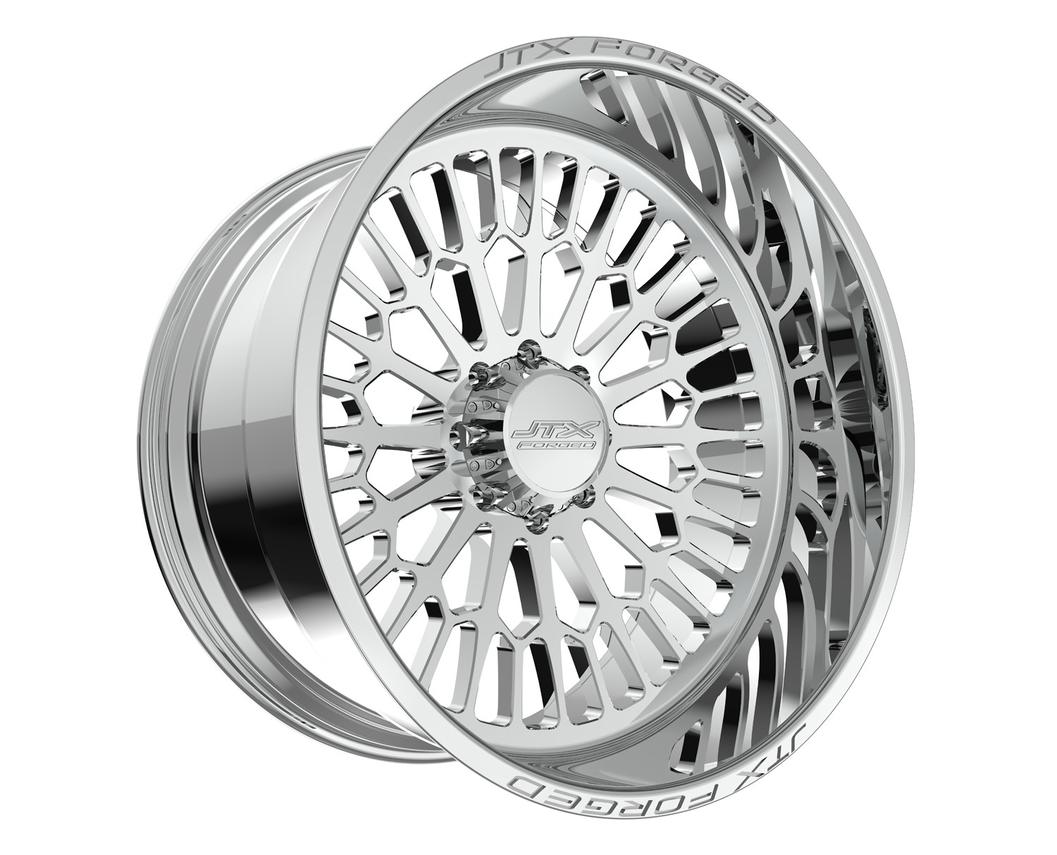 JTX Forged Concave Wheels Myth Polished 30x16 -101mm Offset