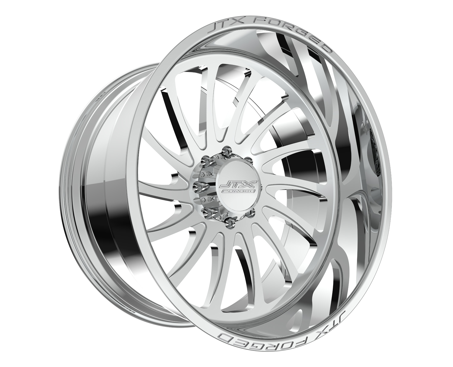 JTX Forged Concave Wheels Omen Polished 22x10 -25mm Offset