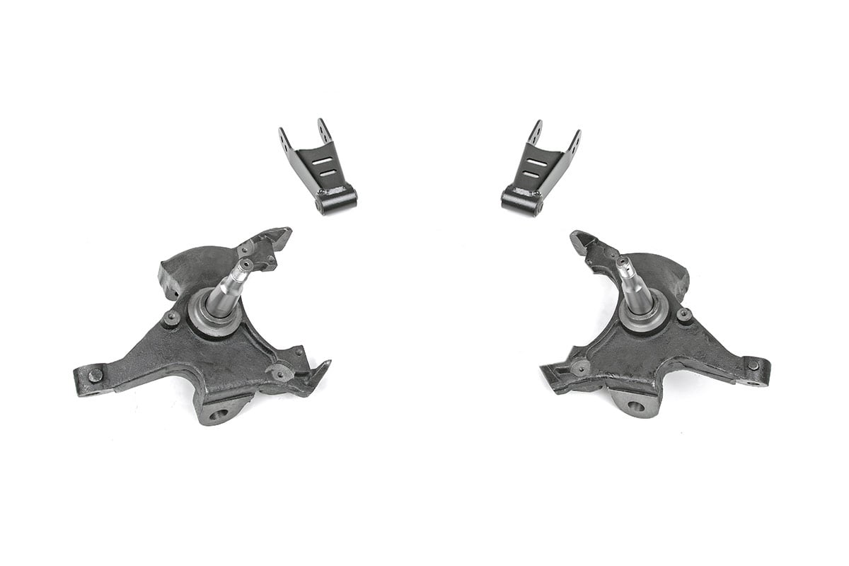 Rough Country Lowering Kit | 2 Inch FR & RR | Chevy C1500/K1500 Truck 2WD (1988-1999)