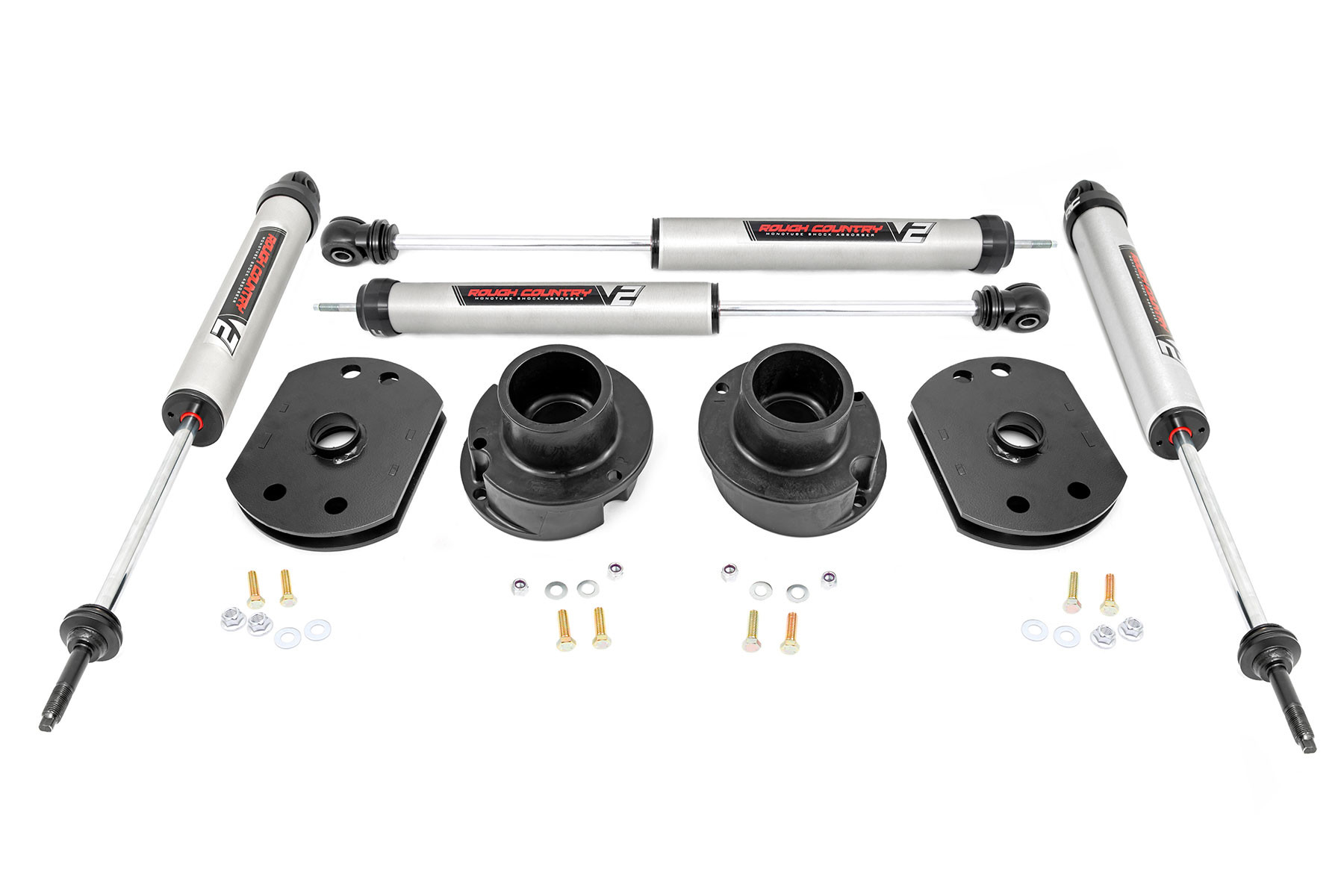 Rough Country 2.5 Inch Lift Kit | V2 | Ram 2500 4WD (2014-2025)