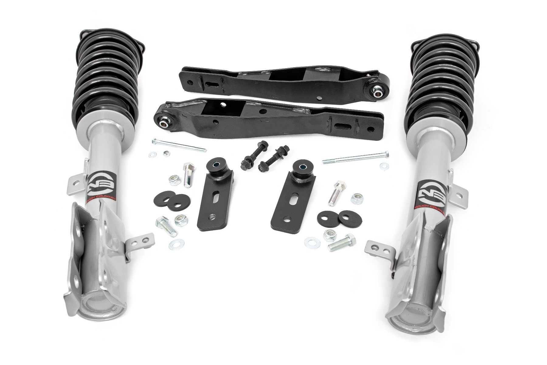 Rough Country 2 Inch Lift Kit | N3 Front Struts | Jeep Compass (07-16)/Patriot (10-17)