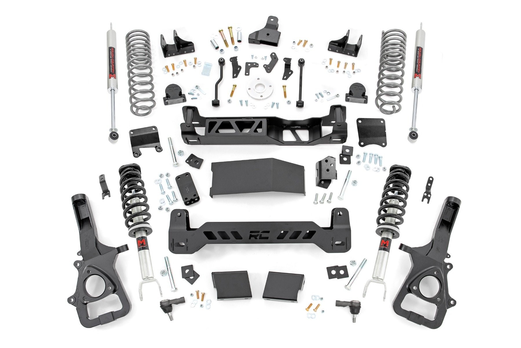 Rough Country 6 Inch Lift Kit | M1 Struts | Rear Coils | Ram 1500 4WD (2025)
