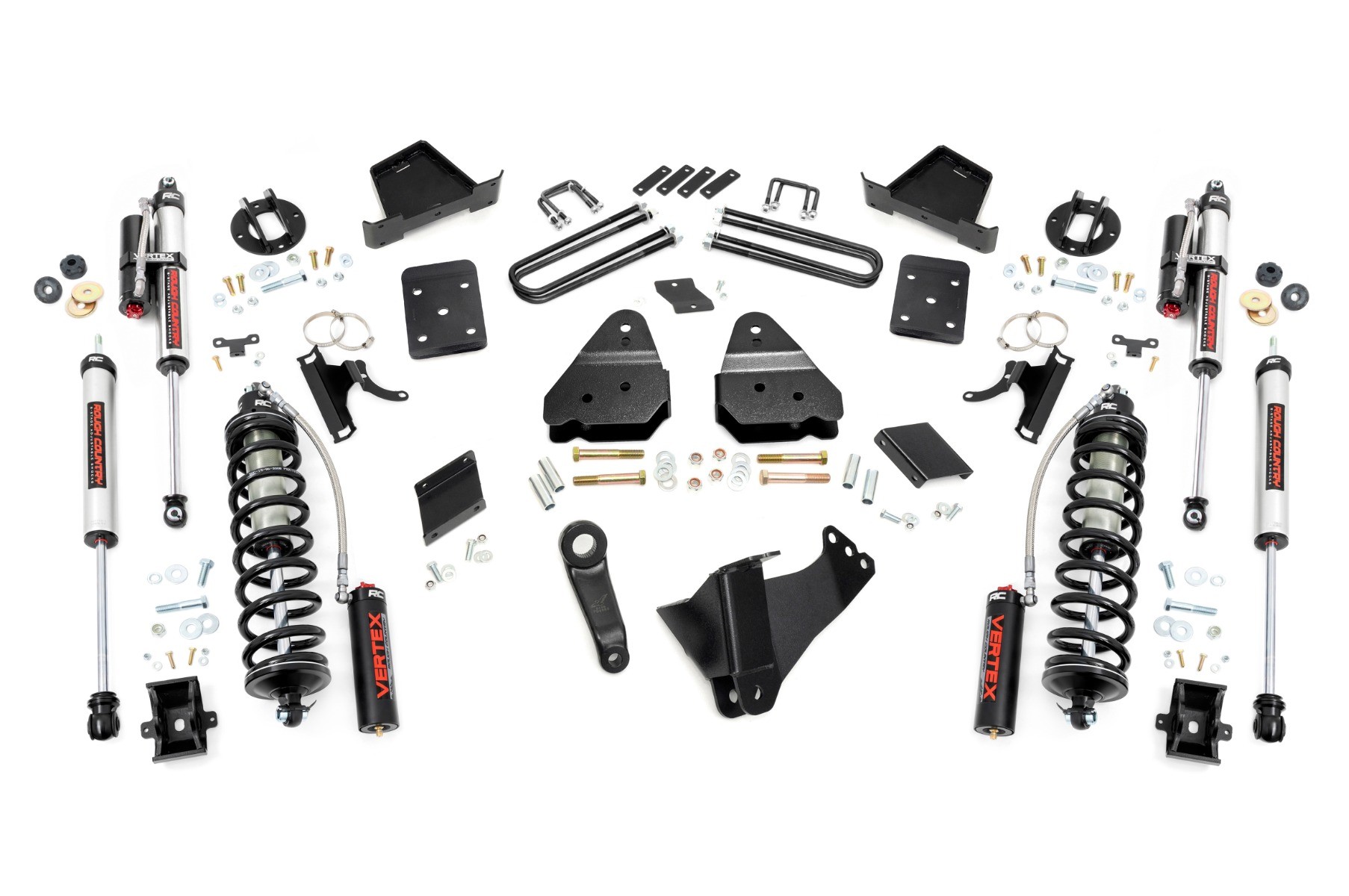 Rough Country 6 Inch Lift Kit | Gas | OVLD | C/O Vertex | Ford F-250 Super Duty (15-16)