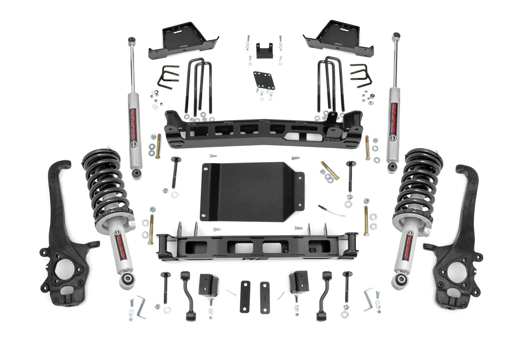 Rough Country 6 Inch Lift Kit | N3 Struts | Nissan Titan 2WD/4WD (2004-2015)