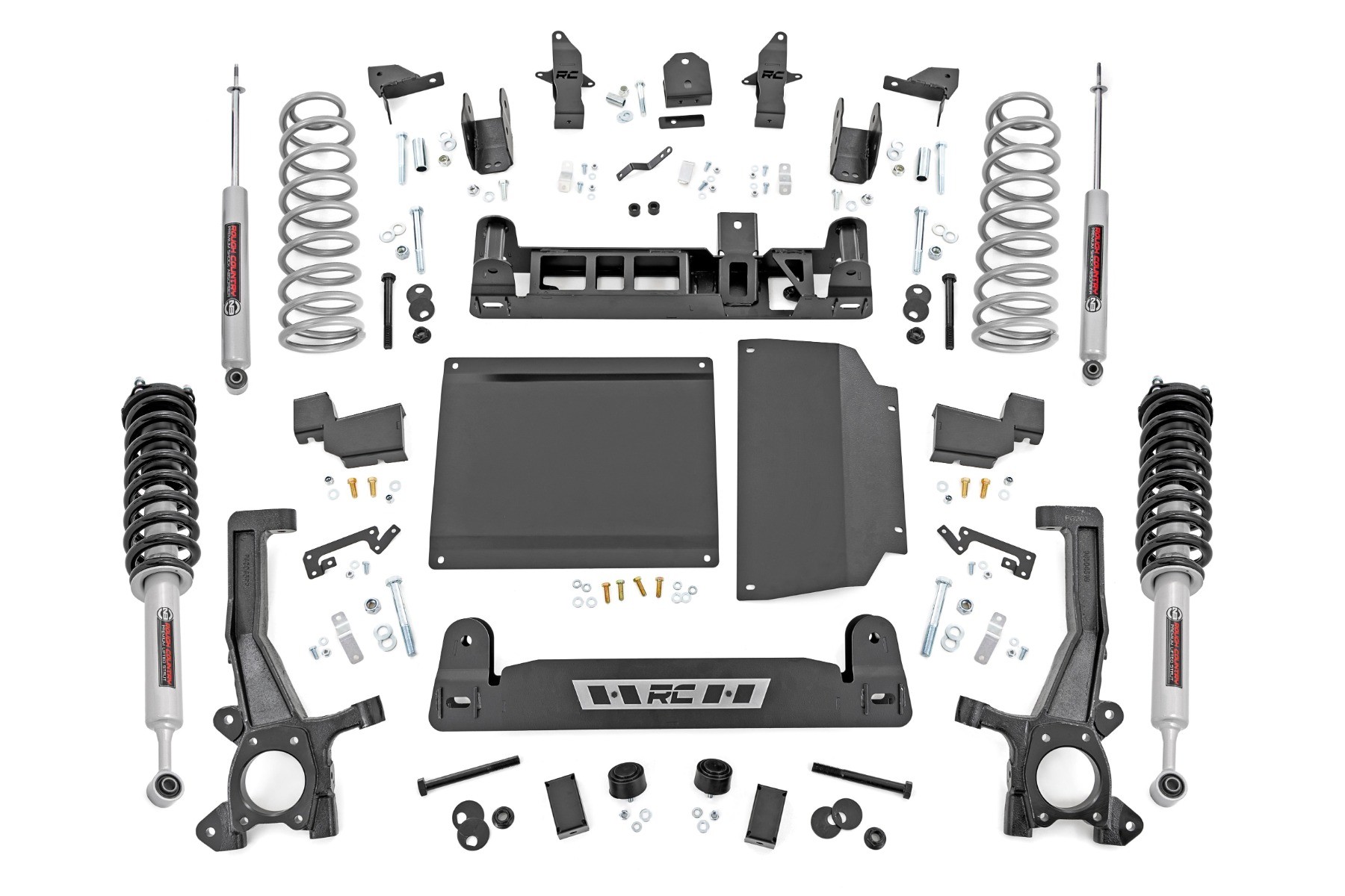 Rough Country 6 Inch Lift Kit | N3 Strut | Rear Coil | Toyota Tundra 4WD (2022-2025)