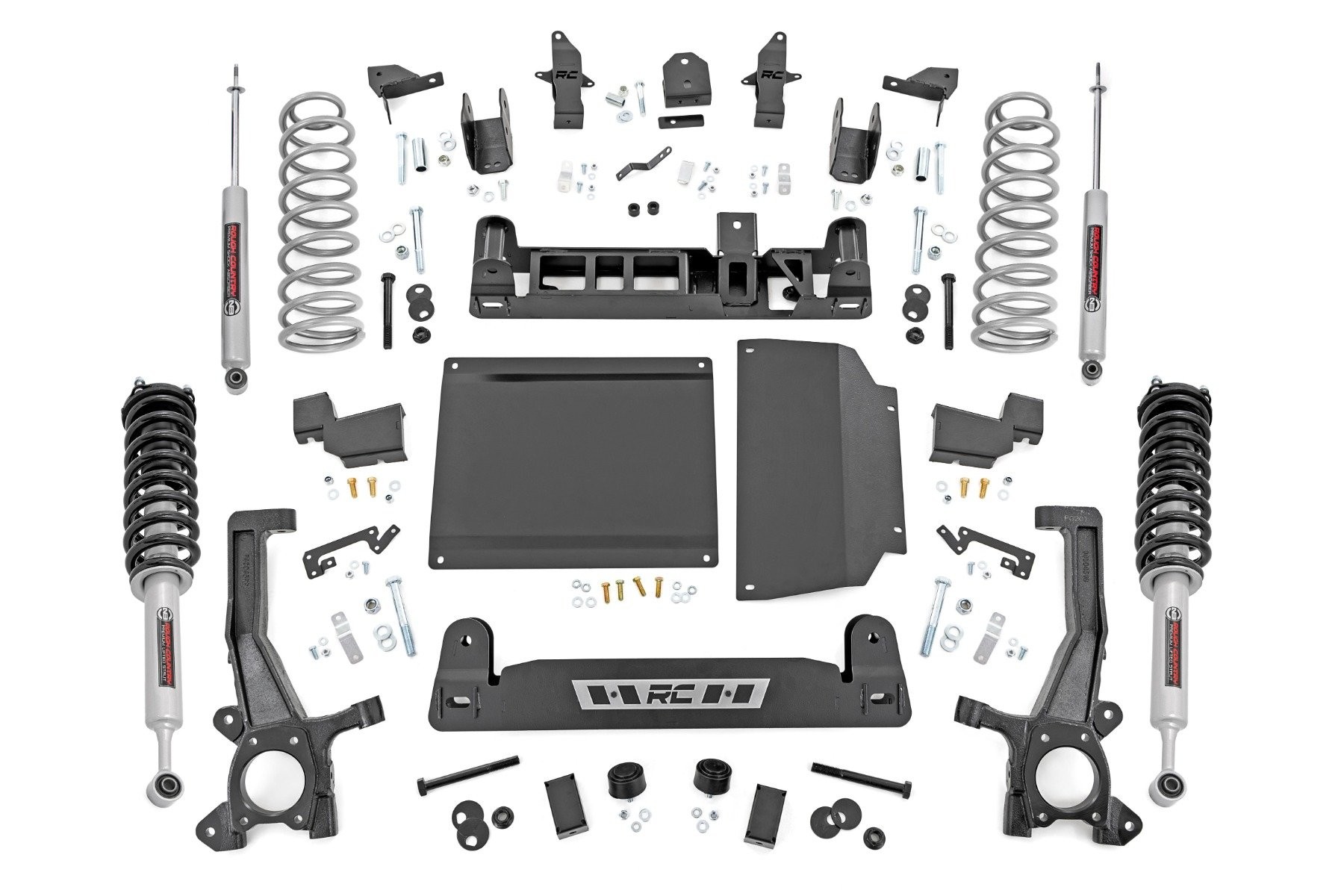 Rough Country 6 Inch Lift Kit | N3 Strut | Rear Coil | Toyota Tundra 2WD/4WD (2022-2025)