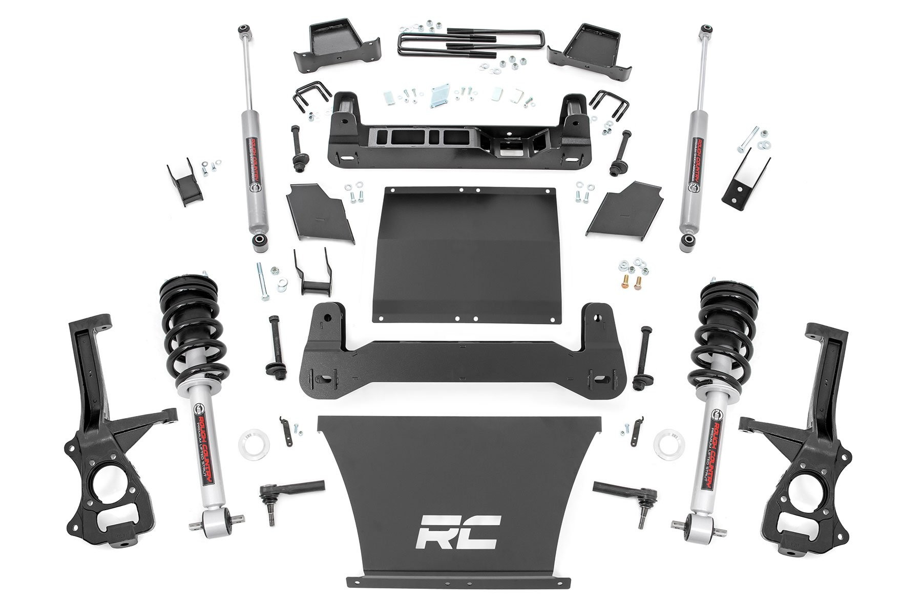 Rough Country 6 Inch Lift Kit | N3 Struts | GMC Sierra 1500 2WD/4WD (2019-2024 & Classic)