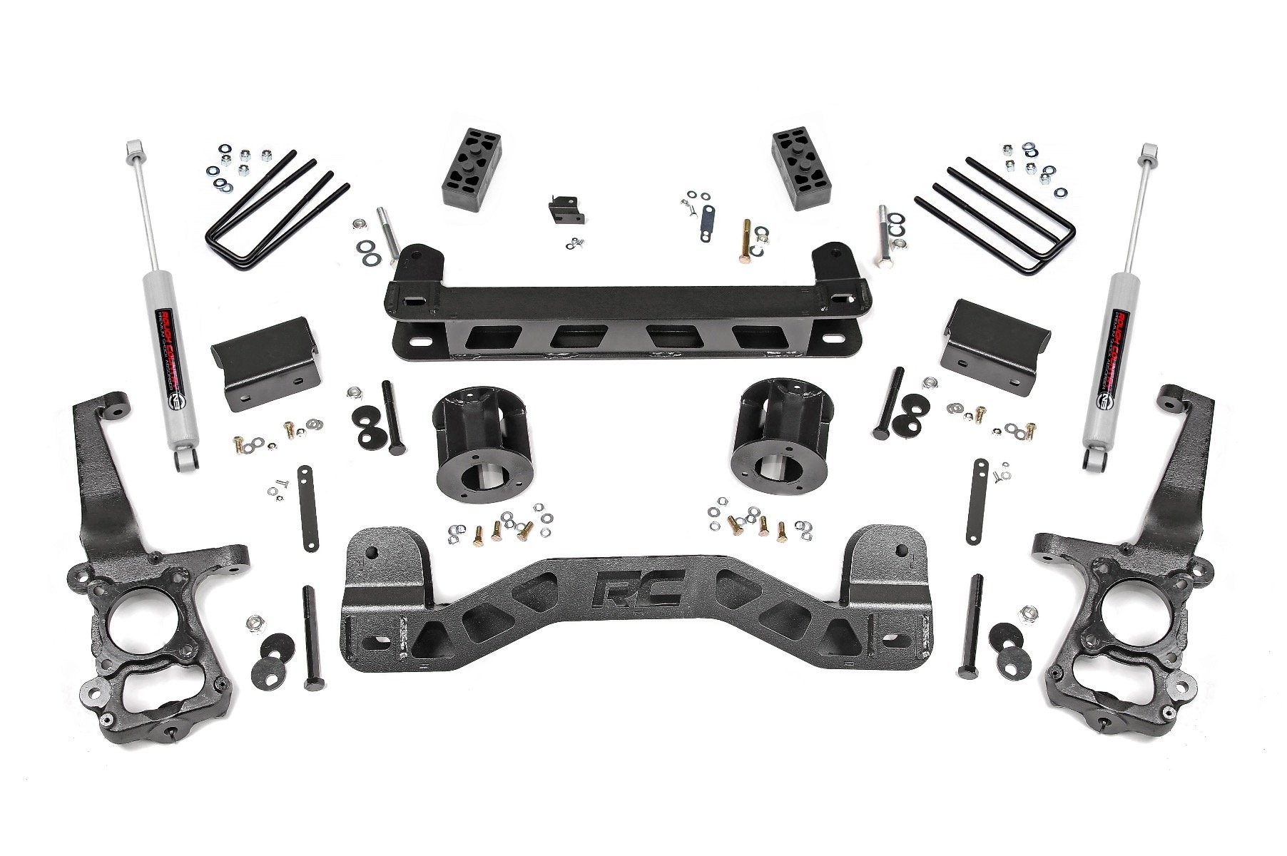Rough Country 4 Inch Lift Kit | Ford F-150 2WD (2015-2020)