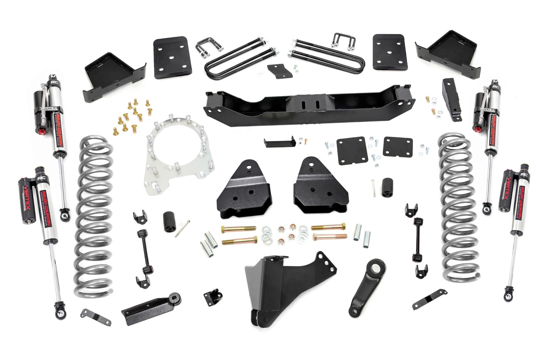 Rough Country 6 Inch Lift Kit No OVLDS Vertex Ford F-250/F-350 Super Duty 4WD (17-22)