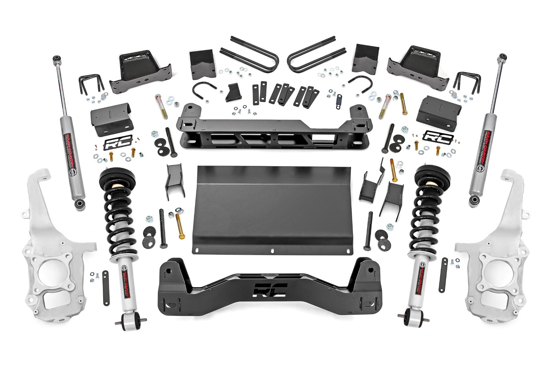 Rough Country 6 Inch Lift Kit | N3 Struts | Ford F-150 4WD (2021-2025)