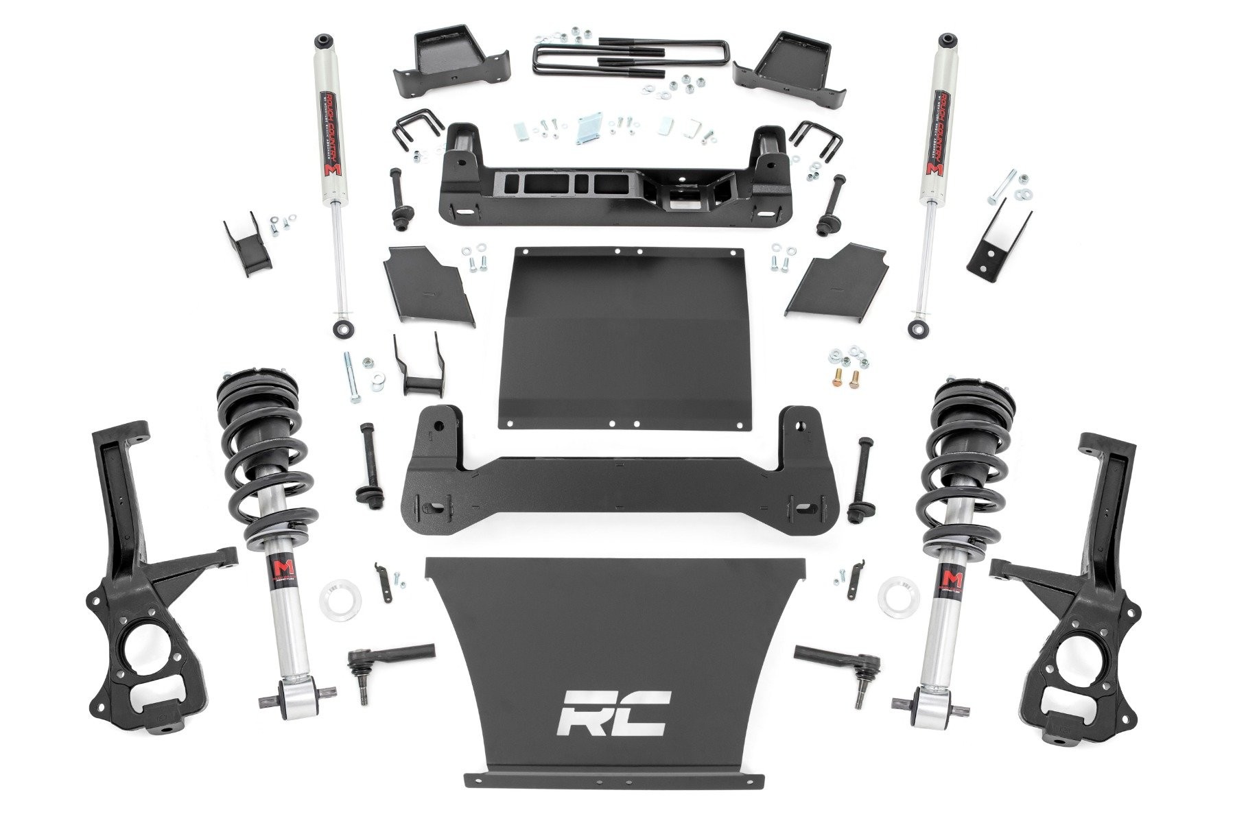 Rough Country 6 Inch Lift Kit | M1 Struts/M1 | Chevy Silverado 1500 4WD (2019-2024 & Classic)