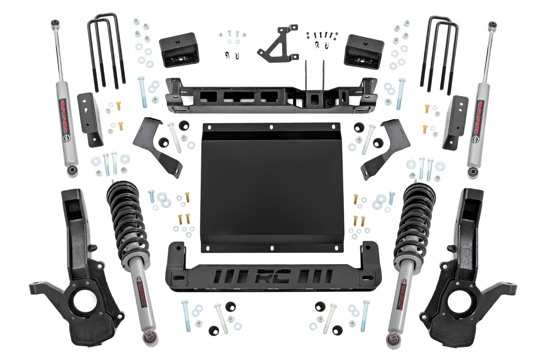 Rough Country 4 Inch Lift Kit | N3 Struts | Chevy/GMC Canyon/Colorado 4WD (2023-2024)