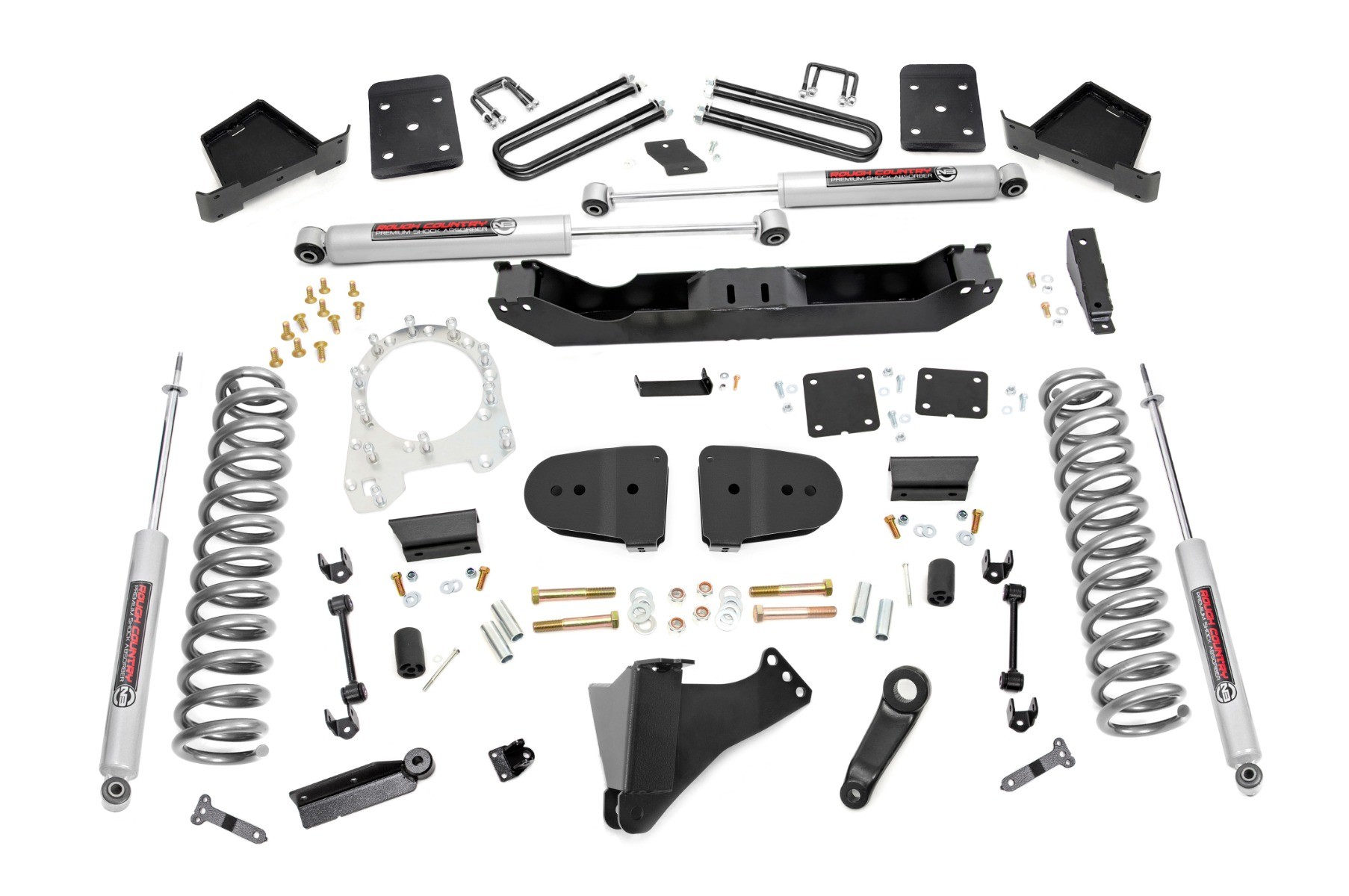 Rough Country 6 Inch Lift Kit | OVLDS | Ford F-250/F-350 Super Duty 4WD (2023-2025)