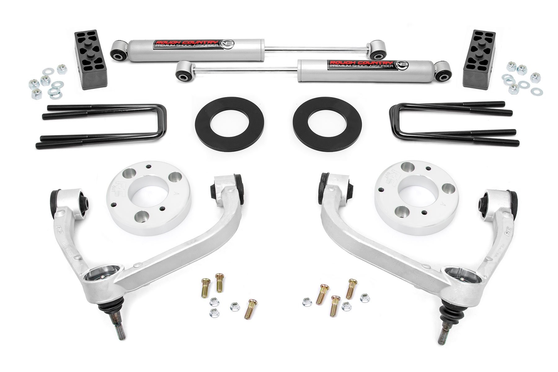 Rough Country 3 Inch Lift Kit | Ford F-150 4WD (2009-2013)