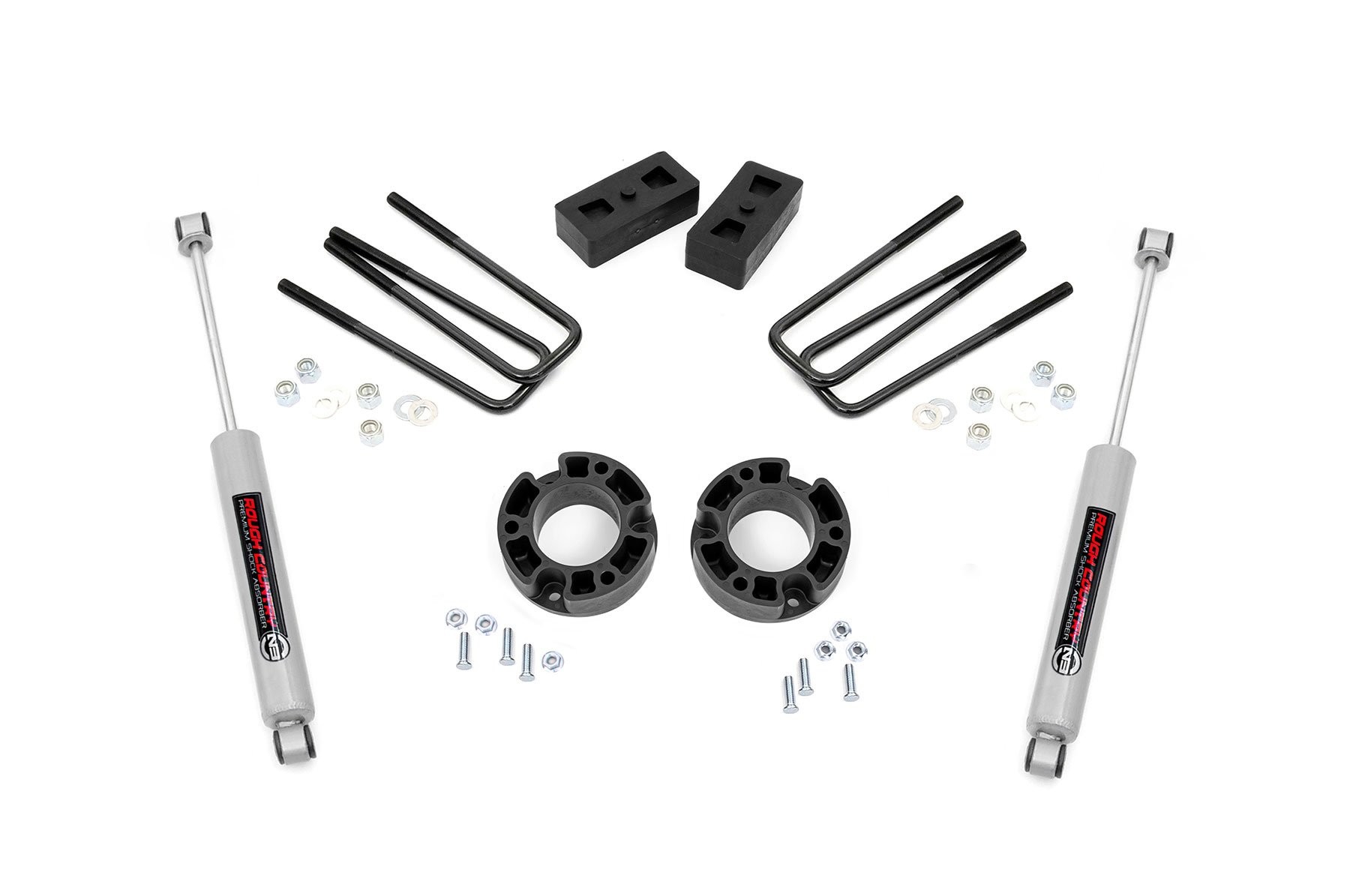 Rough Country 3.5 Inch Lift Kit | Chevy Silverado & GMC Sierra 1500 2WD (2007-2013)