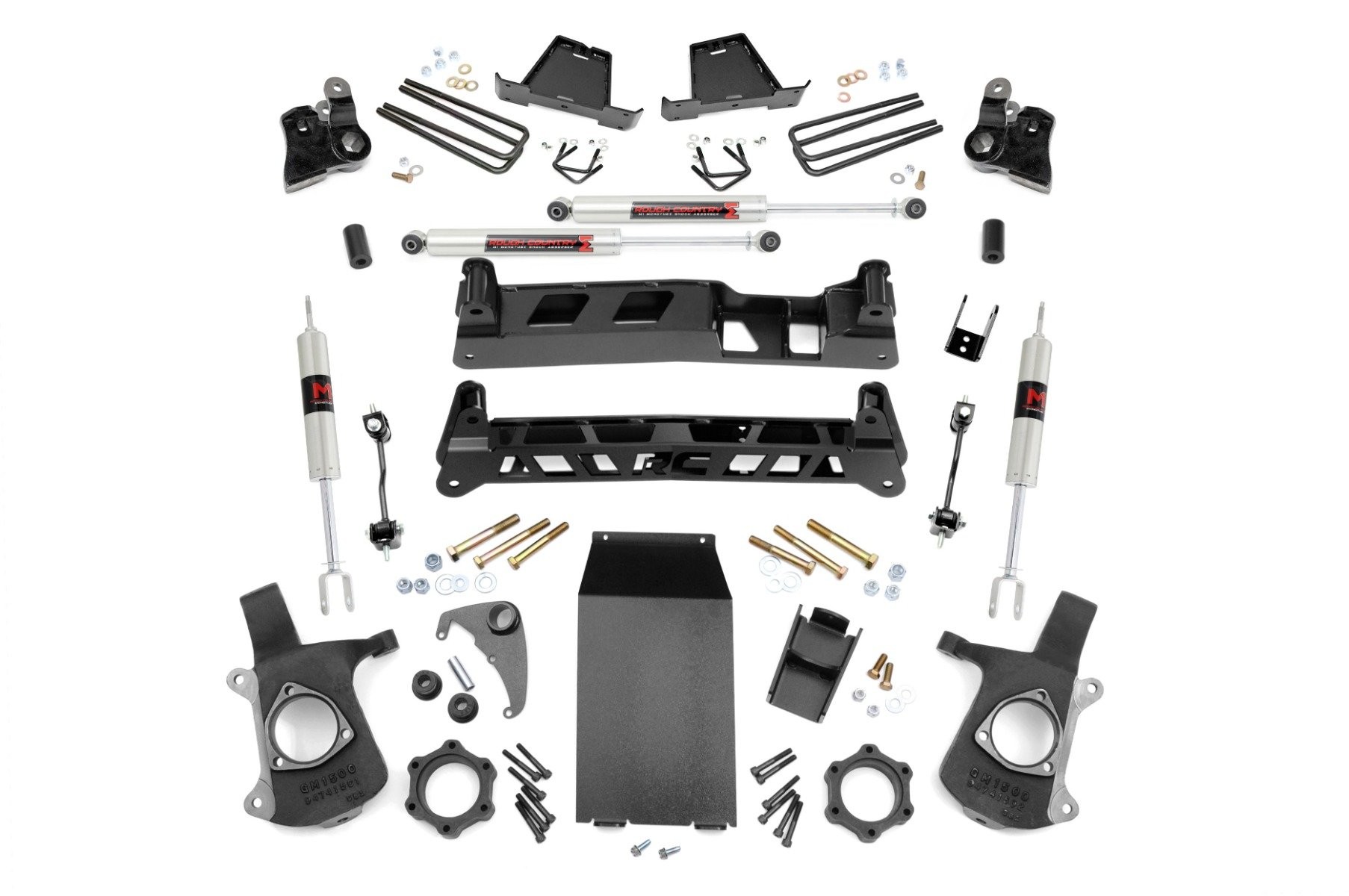 Rough Country 4 Inch Lift Kit | M1 | Chevy Silverado & GMC Sierra 1500 4WD (1999-2006 & Classic)