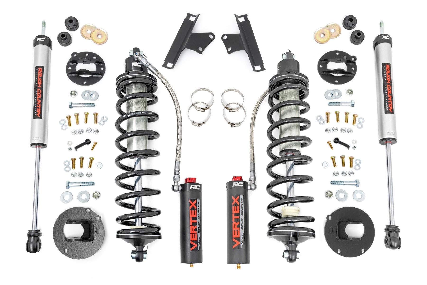 Rough Country 4.5-6 Inch Coilover Conversion Upgrade Kit | Vertex/V2 | Ram 2500 4WD (14-25)