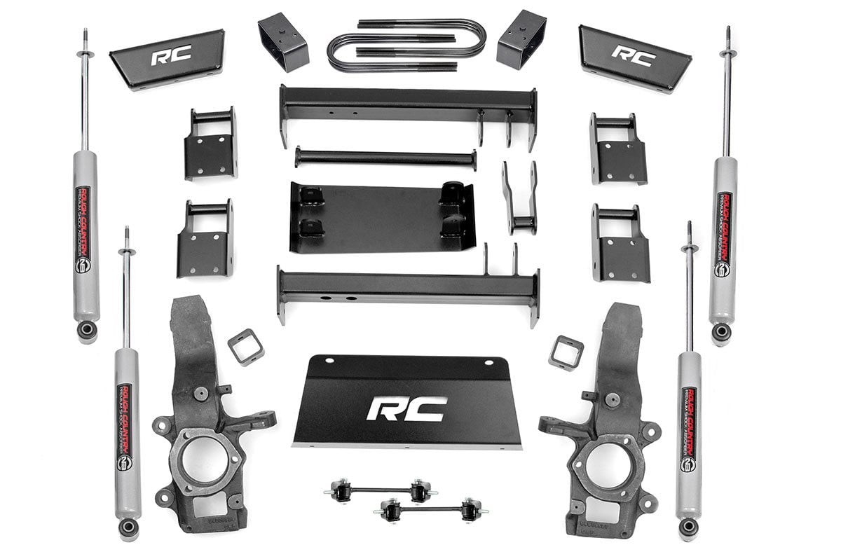 Rough Country 4 Inch Lift Kit | Ford F-150 4WD (1997-2003)