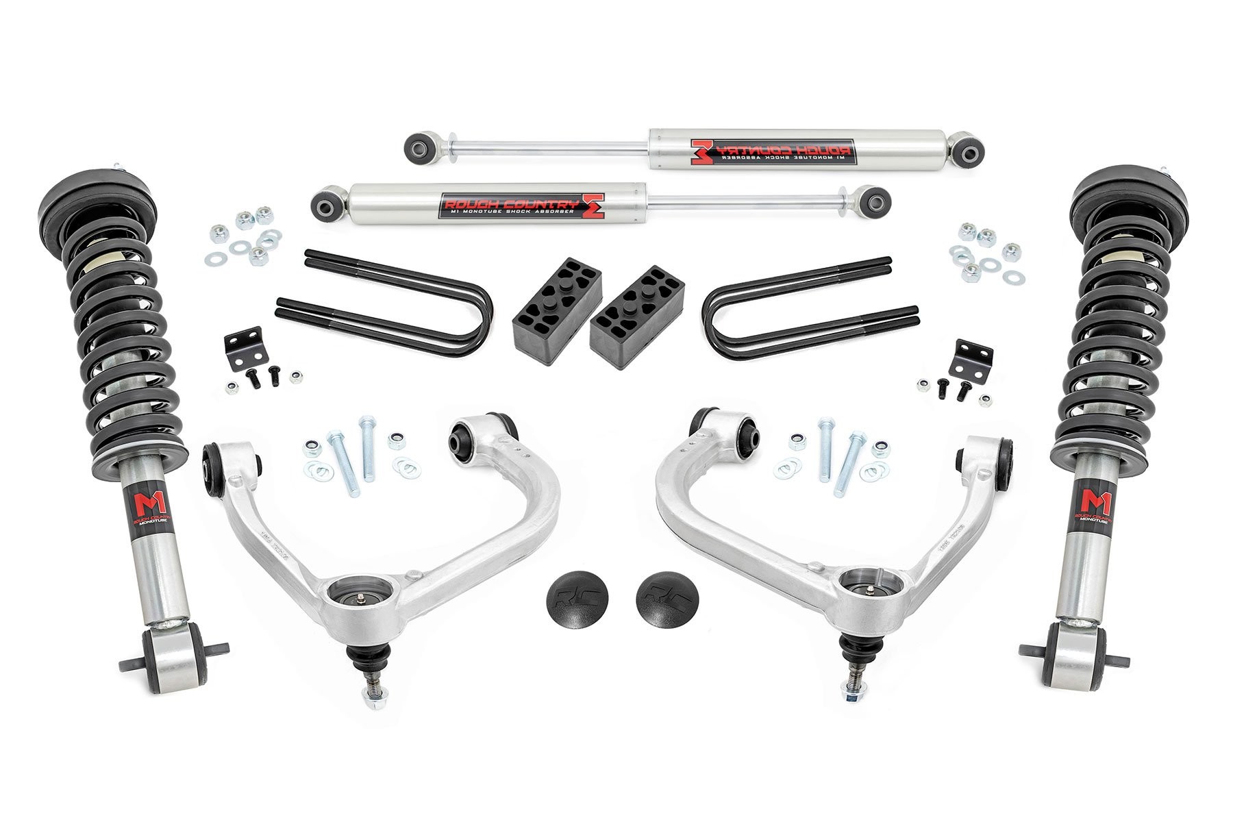 Rough Country 3 Inch Lift Kit | Forged UCA | M1/M1 | Ford F-150 4WD (2021-2025)