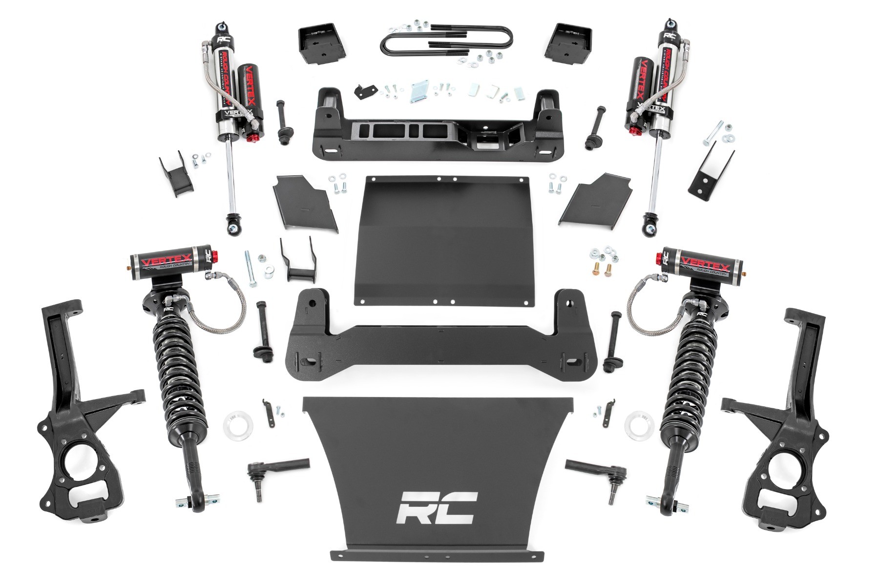 Rough Country 6 Inch Lift Kit | Mono Leaf Rear | Vertex | GMC Sierra 1500 2WD/4WD (2019-2024 & Classic)