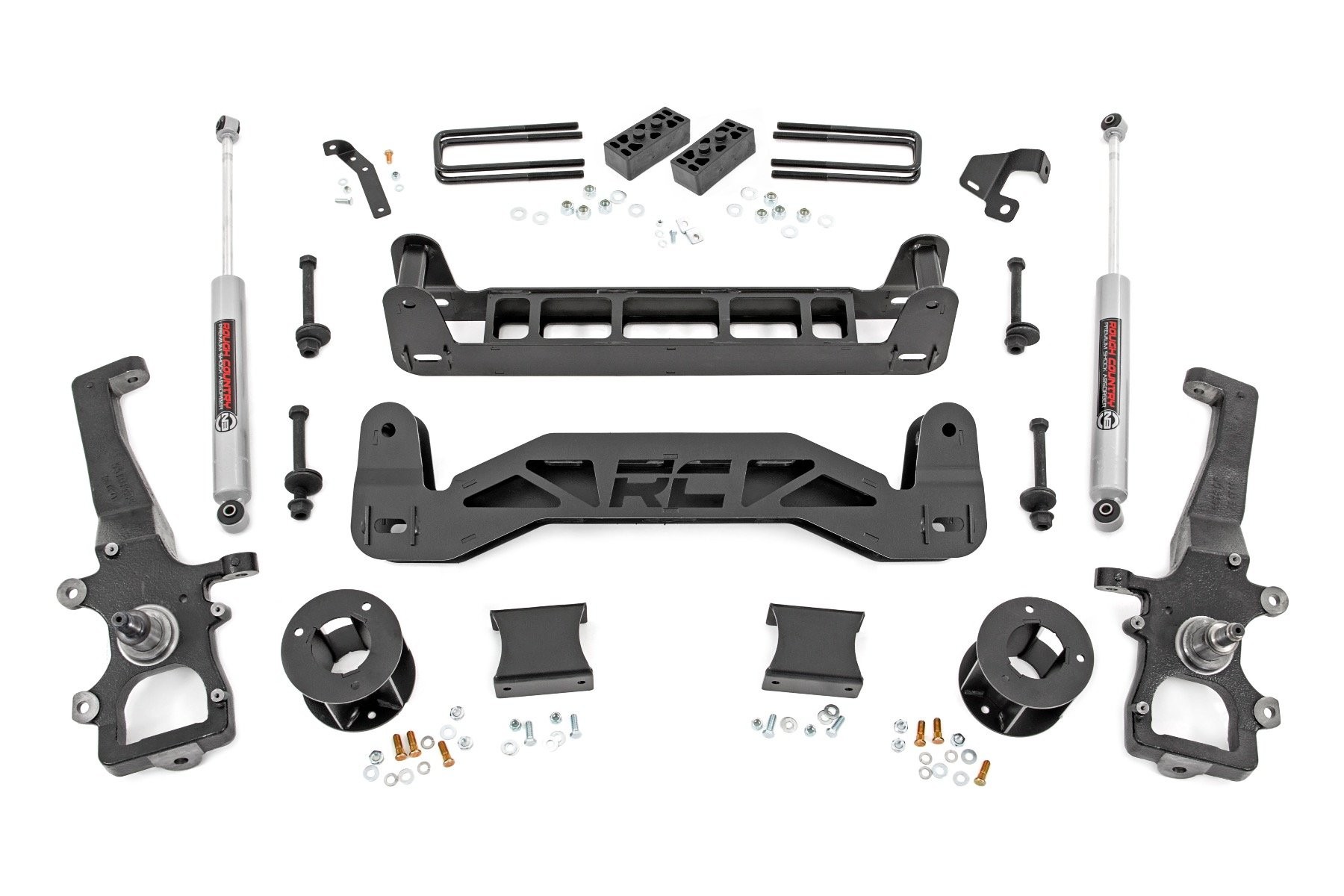 Rough Country 4 Inch Lift Kit | Ford F-150 2WD (2004-2008)