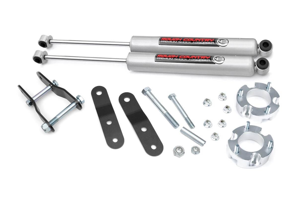 Rough Country 2.5 Inch Lift Kit Toyota Tacoma 2WD/4WD (1995-2004)