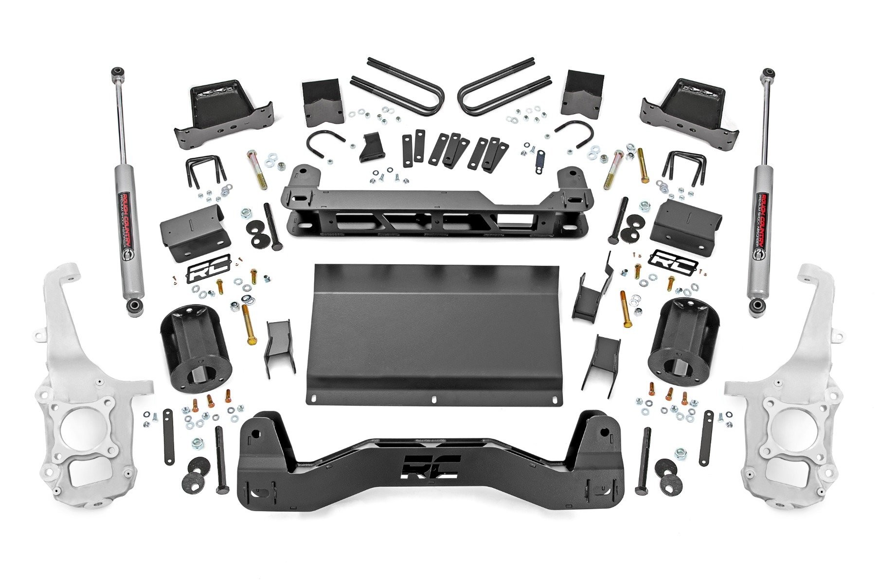 Rough Country 6 Inch Lift Kit | Ford F-150 4WD (2021-2025)