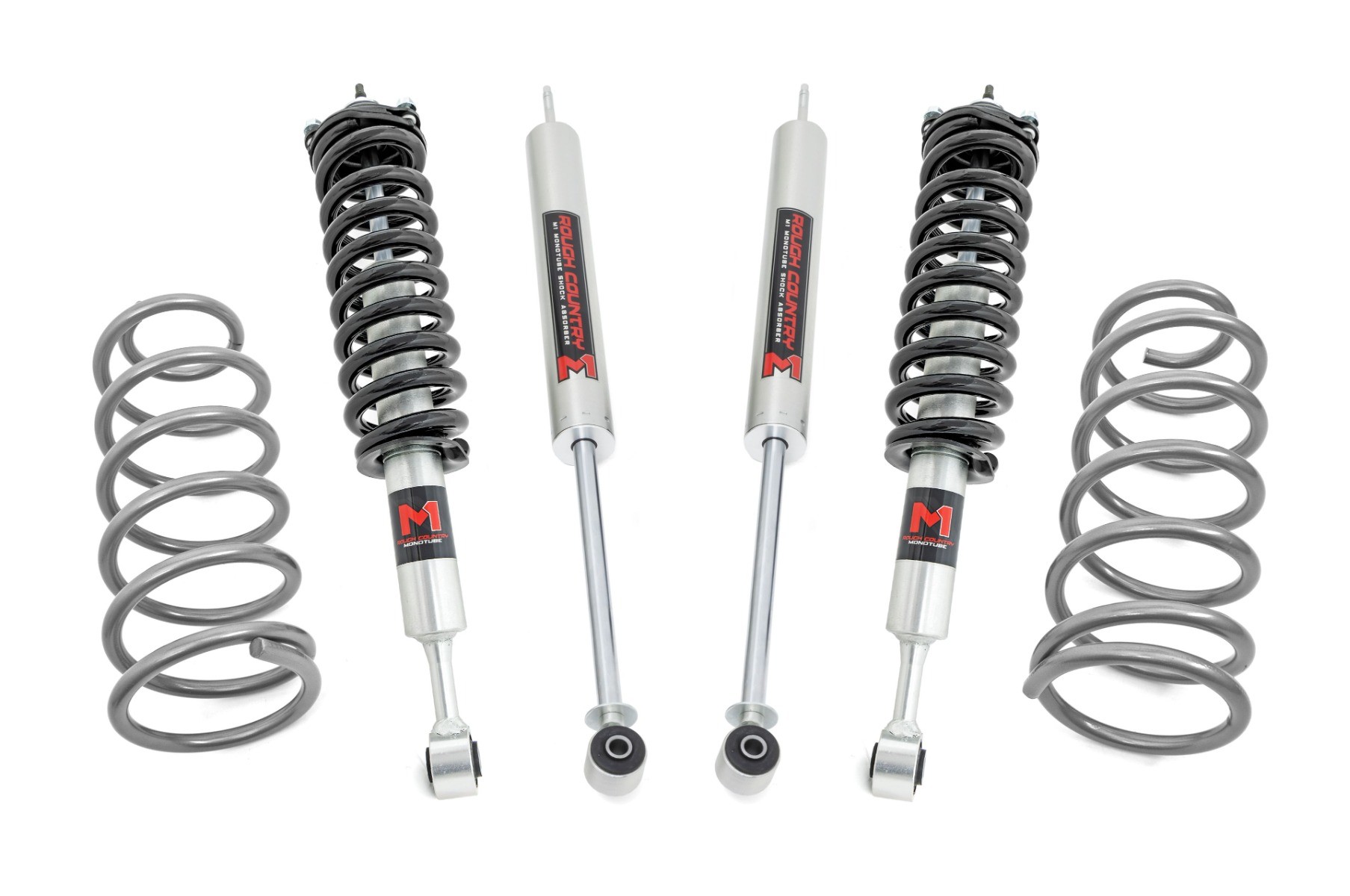 Rough Country 3 Inch Lift Kit | RR Coils | M1 Struts/M1 | Toyota 4Runner 4WD (2010-2024)