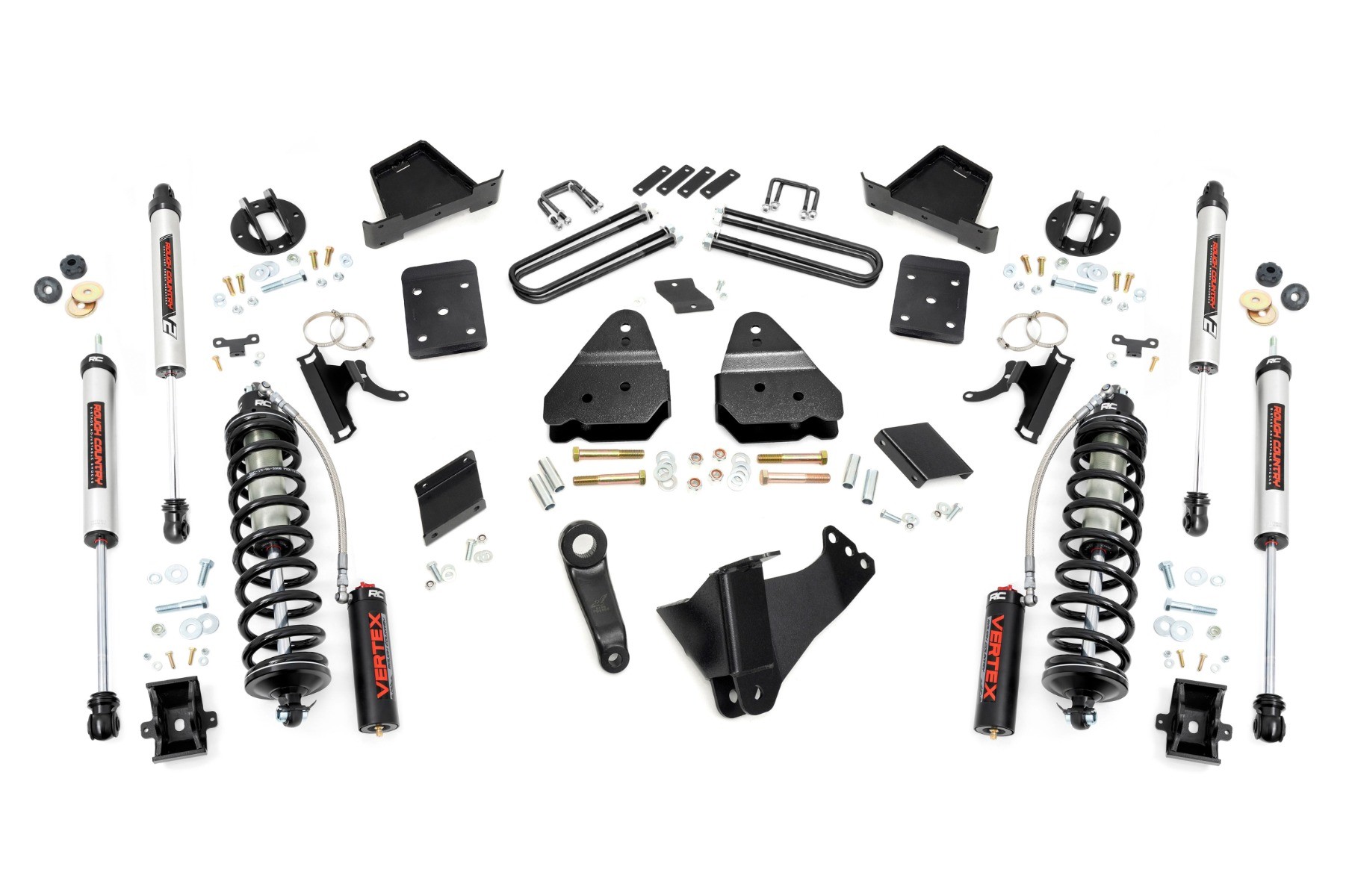Rough Country 4.5 Inch Lift Kit | OVLD | C/O V2 | Ford F-250 Super Duty 4WD (2015-2016)