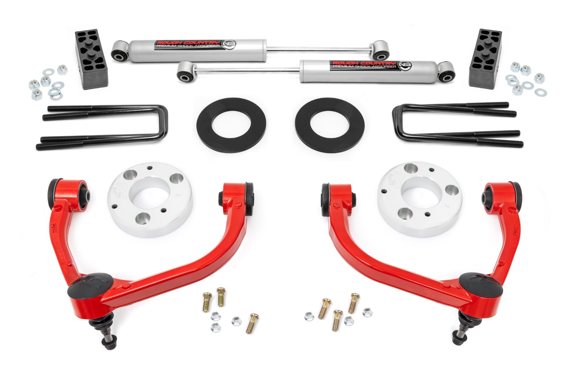 Rough Country 3 Inch Lift Kit | Ford F-150 4WD (2014-2020)