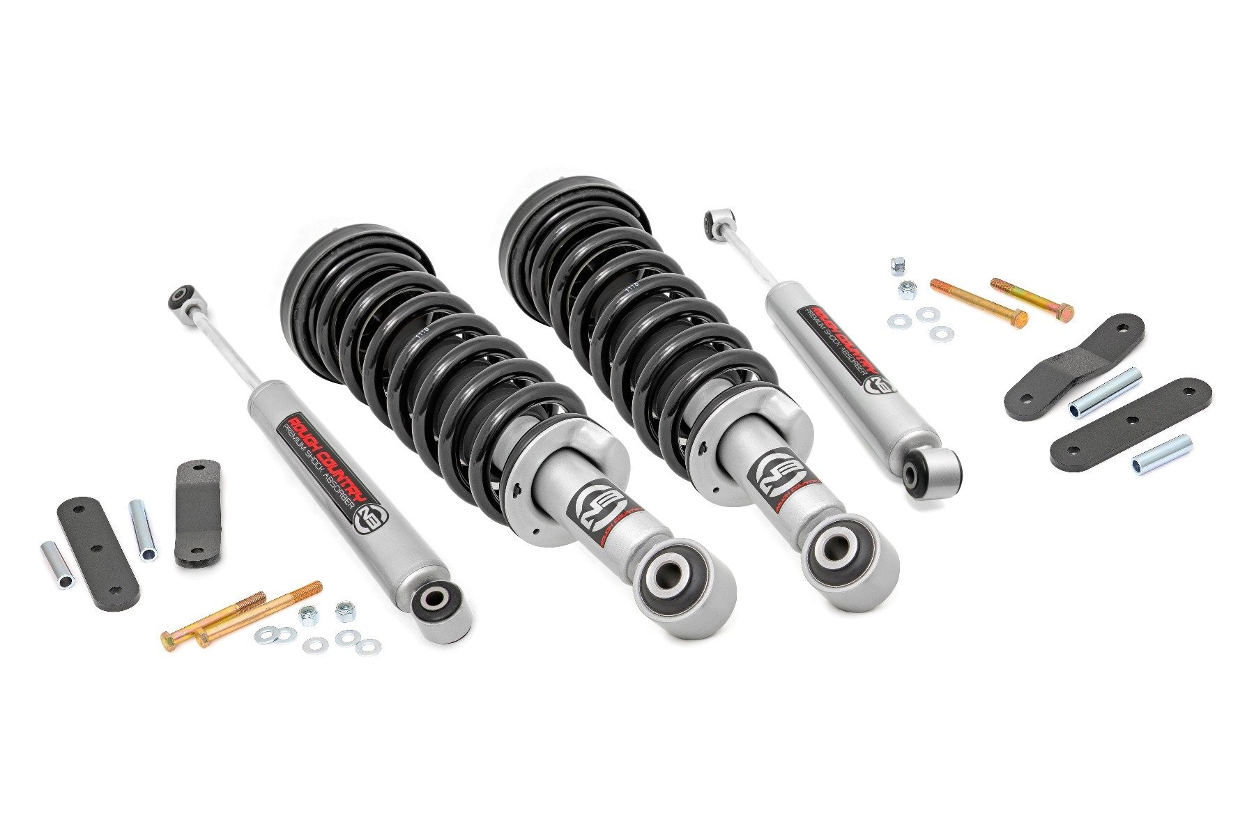 Rough Country 2.5 Inch Lift Kit | N3 Struts/N3 | Nissan Frontier 4WD (2005-2025)