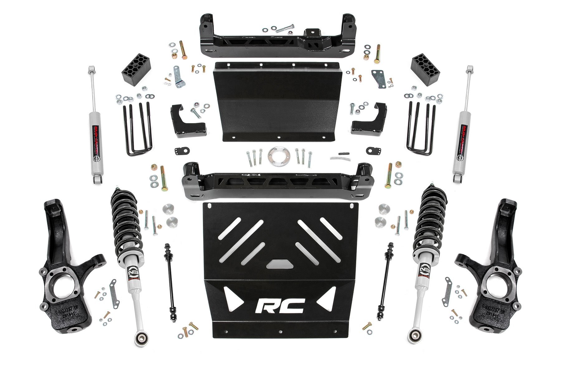 Rough Country 4 Inch Lift Kit | N3 Struts | Chevy/GMC Canyon/Colorado 2WD/4WD (2015-2022)