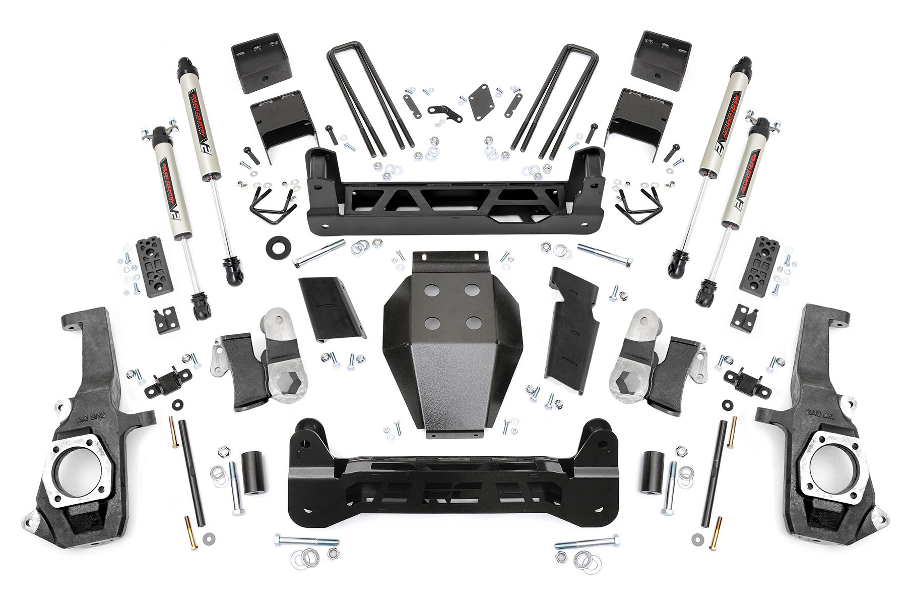 Rough Country 7.5 Inch Lift Kit | NTD | V2 | Chevy/GMC 2500HD/3500HD (11-19)