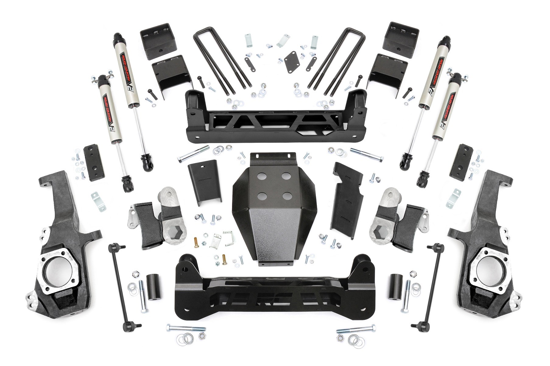 Rough Country 5 Inch Lift Kit | NTD | V2 | Chevy/GMC 2500HD/3500HD (20-25)