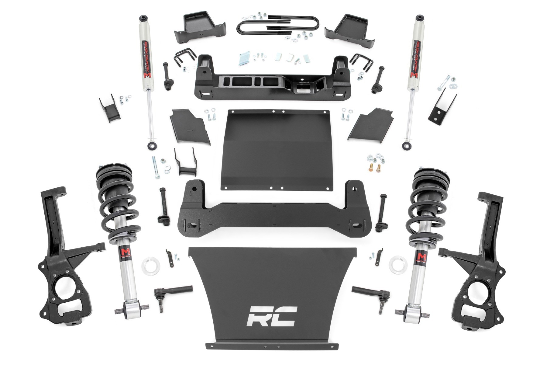 Rough Country 6 Inch Lift Kit | M1 Struts/M1 | Chevy Silverado 1500 4WD (2025)