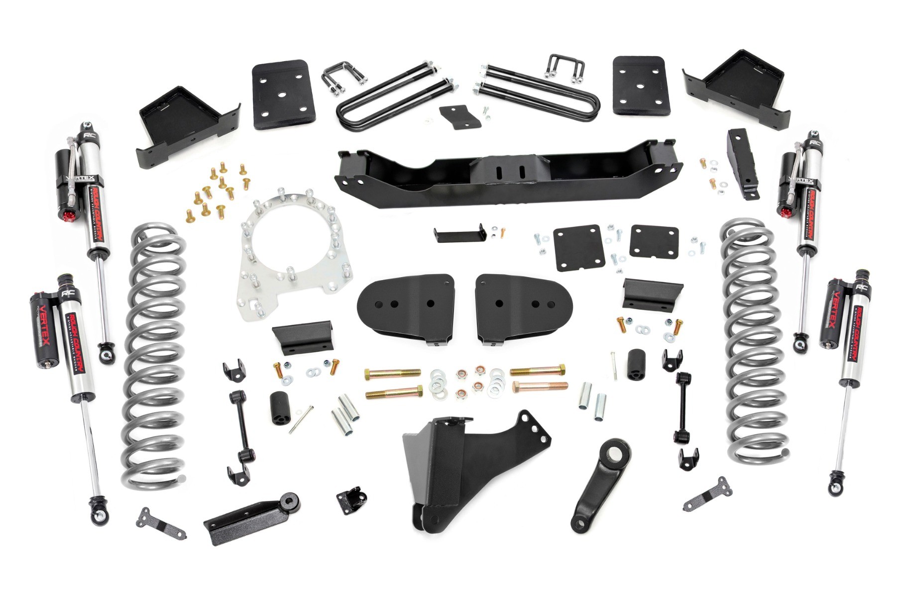 Rough Country 6 Inch Lift Kit | Diesel | No OVLD | Vertex | Ford F-250/F-350 Super Duty (23-25)