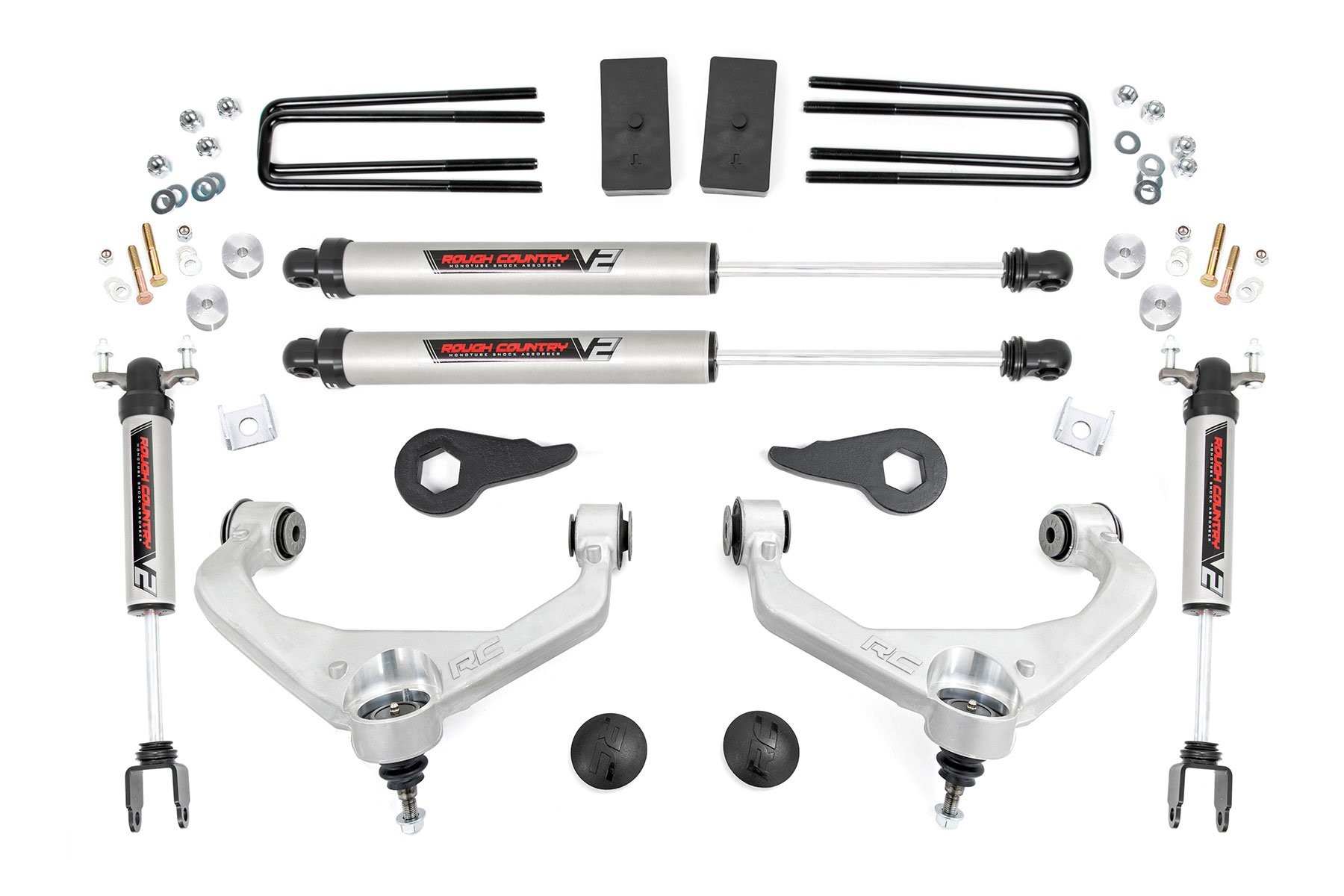 Rough Country 3.5 Inch Lift Kit | V2 | Chevy/GMC 2500HD/3500HD (11-19)