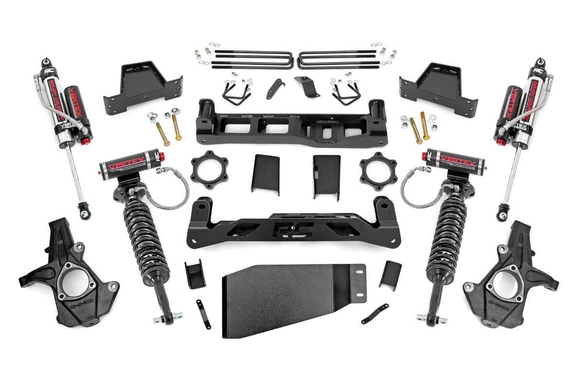 Rough Country 7.5 Inch Lift Kit Vertex Chevy/GMC 1500 4WD (07-13)
