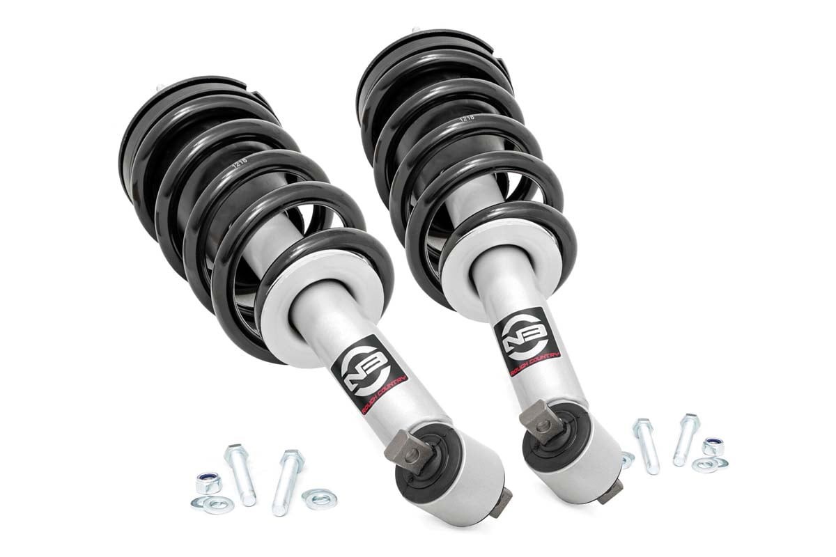 Rough Country N3 Leveling Struts Diesel Chevy/GMC 1500 (20-25)