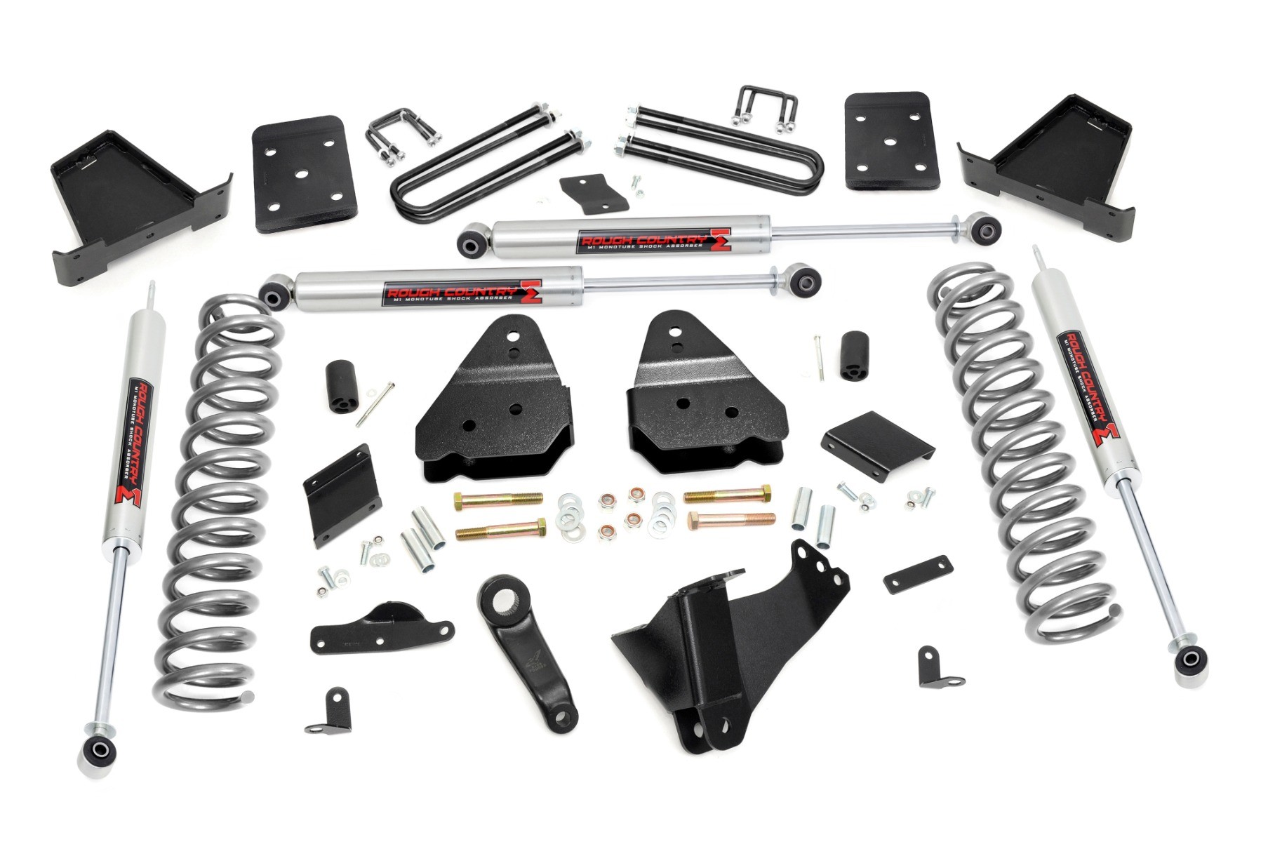 Rough Country 6 Inch Lift Kit Diesel OVLD M1 Ford F-250 Super Duty 4WD (2015-2016)