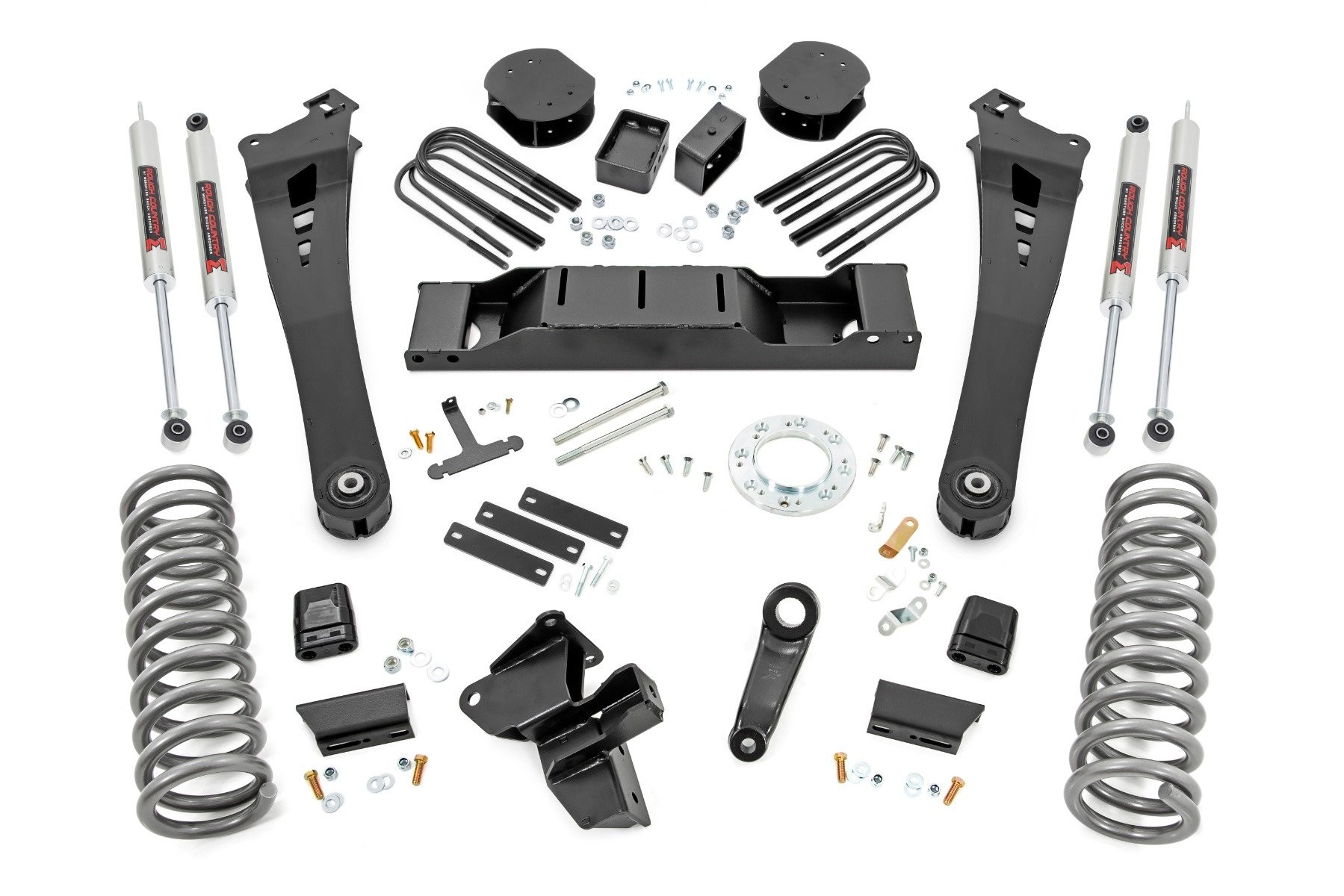 Rough Country 5 Inch Lift Kit | Diesel |AISIN | M1 | Ram 3500 4WD (2019-2024)