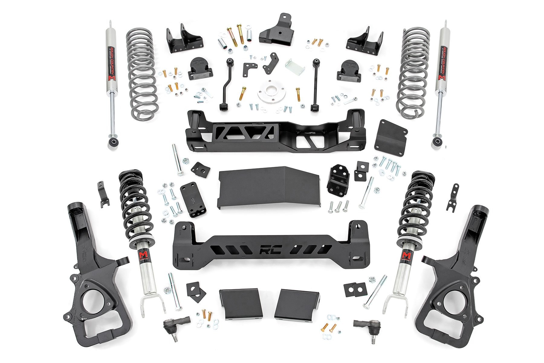 Rough Country 6 Inch Lift Kit | 22XL | M1/M1 | Ram 1500 4WD (2019-2024)