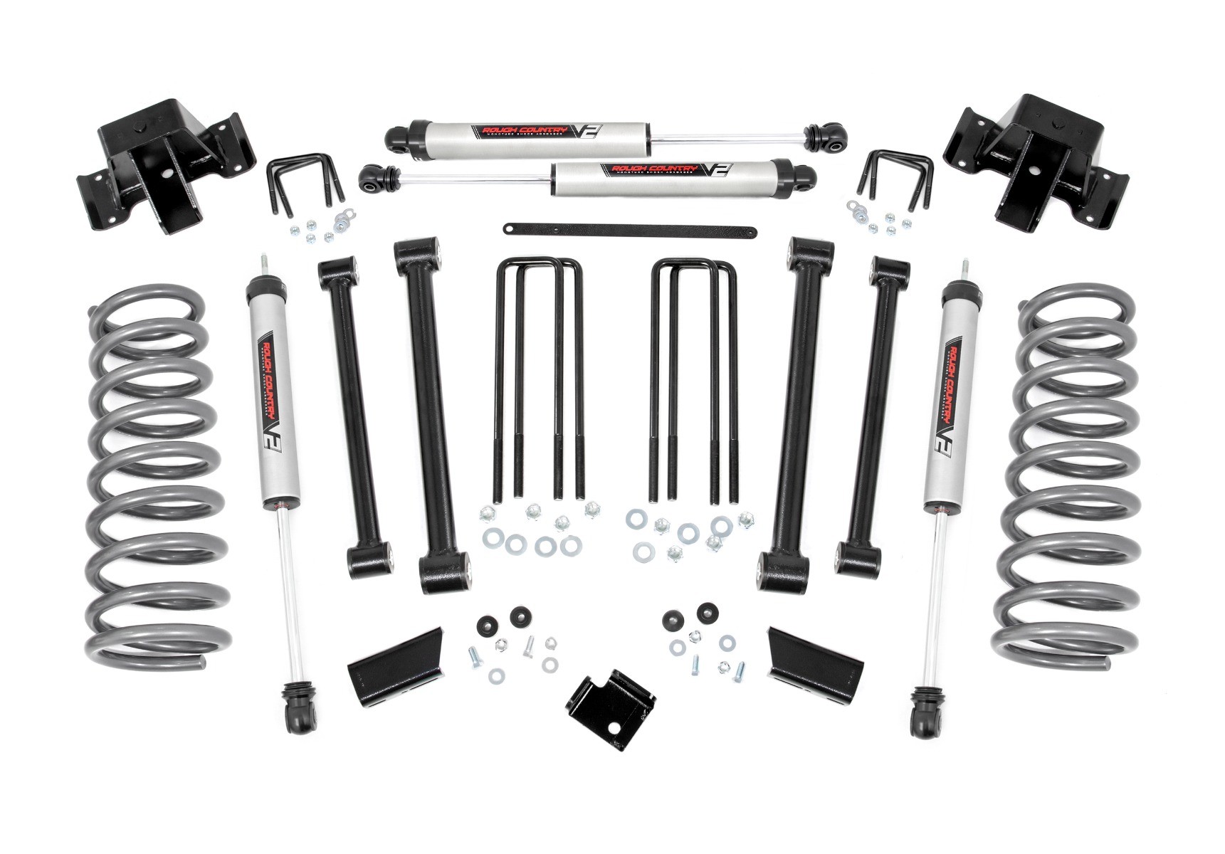 Rough Country 3 Inch Lift Kit | V2 | Dodge 2500 4WD (1994-2002)