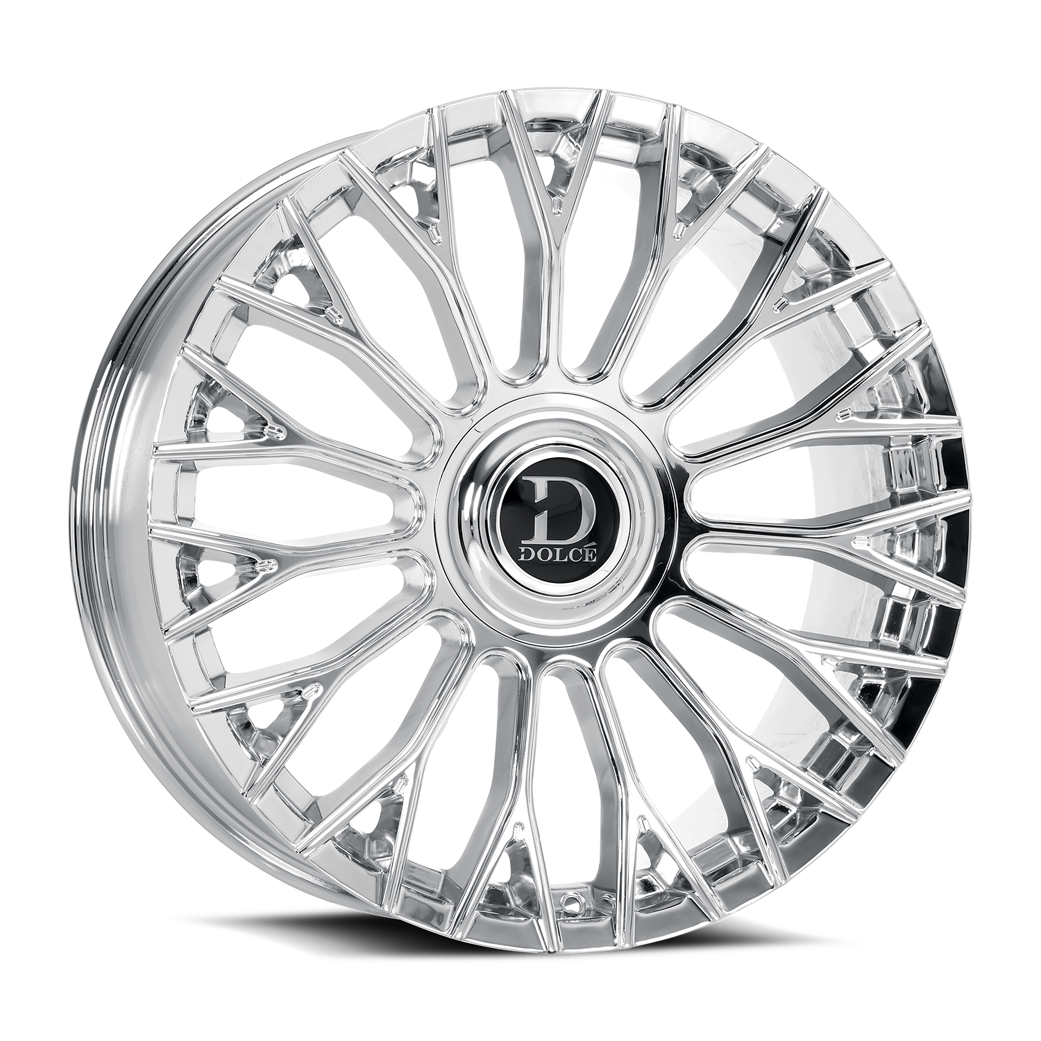 Dolce Luxury Wheels Roma Chrome 22x9.5 18mm Offset 6x135,6x139.7 (6x5.5)