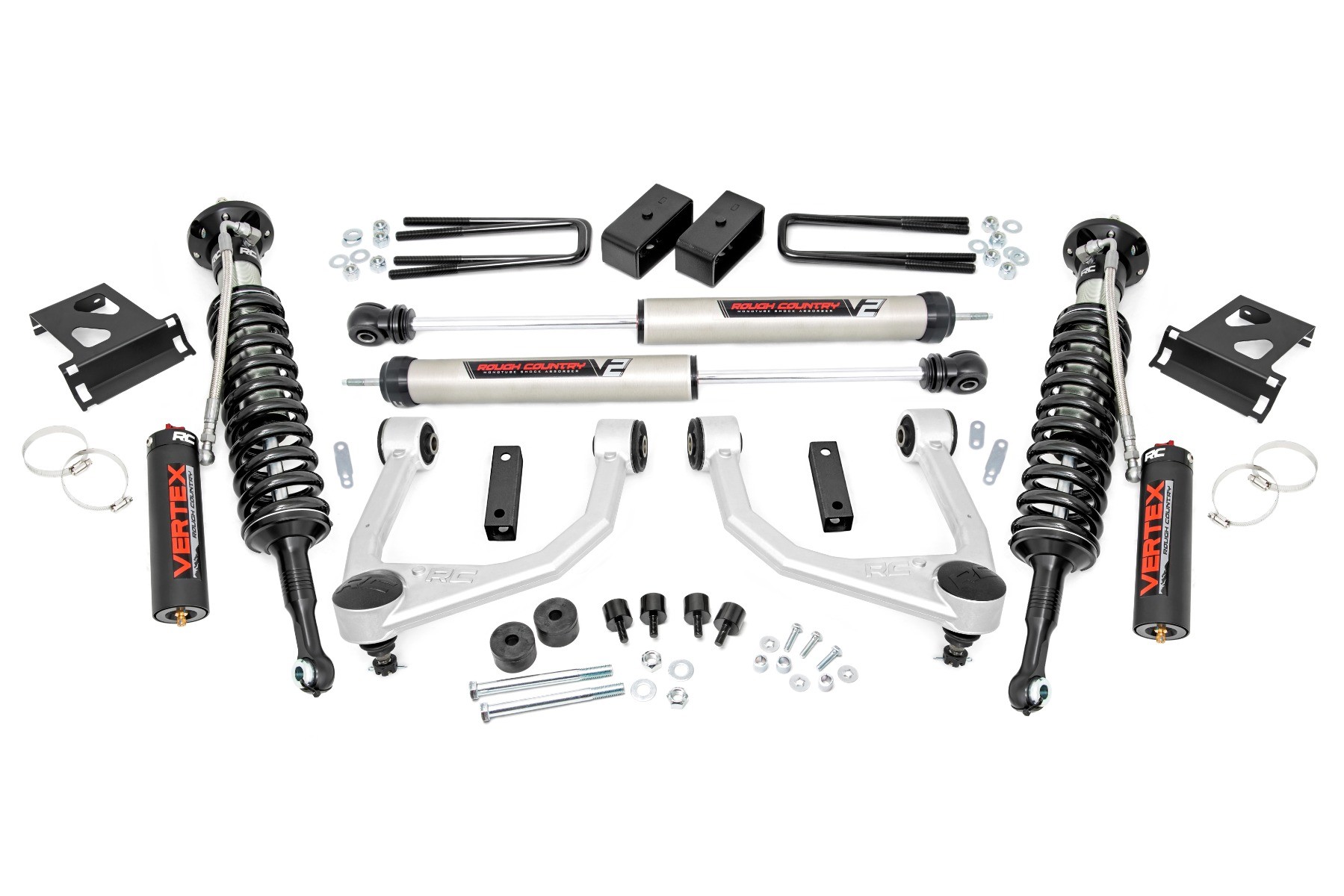 Rough Country 3.5 Inch Lift Kit | Vertex/V2 | Toyota Tundra 4WD (2007-2021)