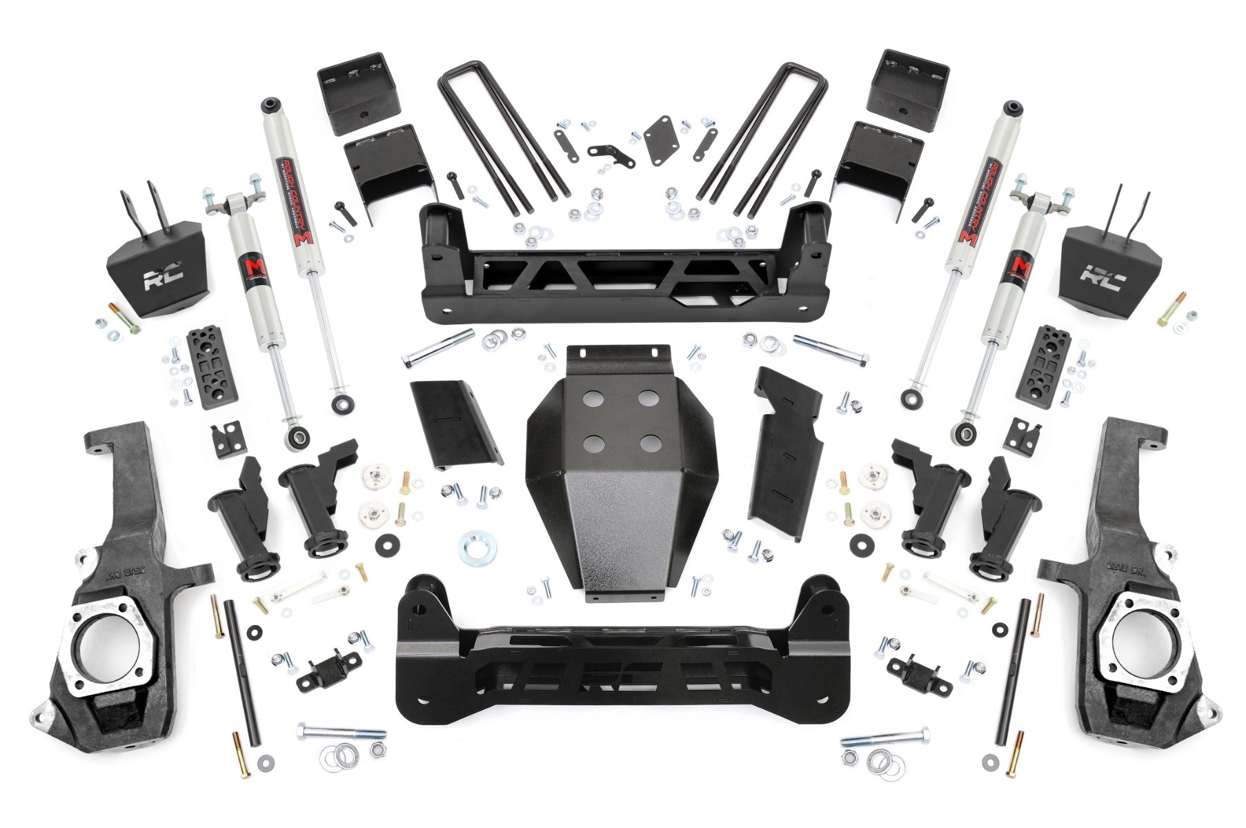 Rough Country 7.5 Inch Lift Kit | Torsion Drop | M1 | Chevy/GMC 2500HD/3500HD (11-19)