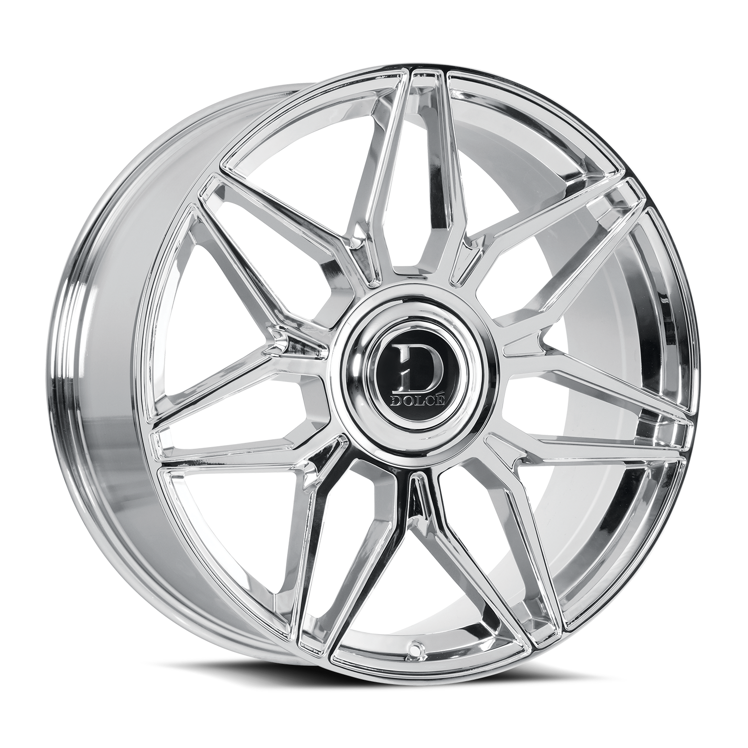 Dolce Luxury Wheels Verona Chrome 22x9.5 18mm Offset 6x135,6x139.7 (6x5.5)