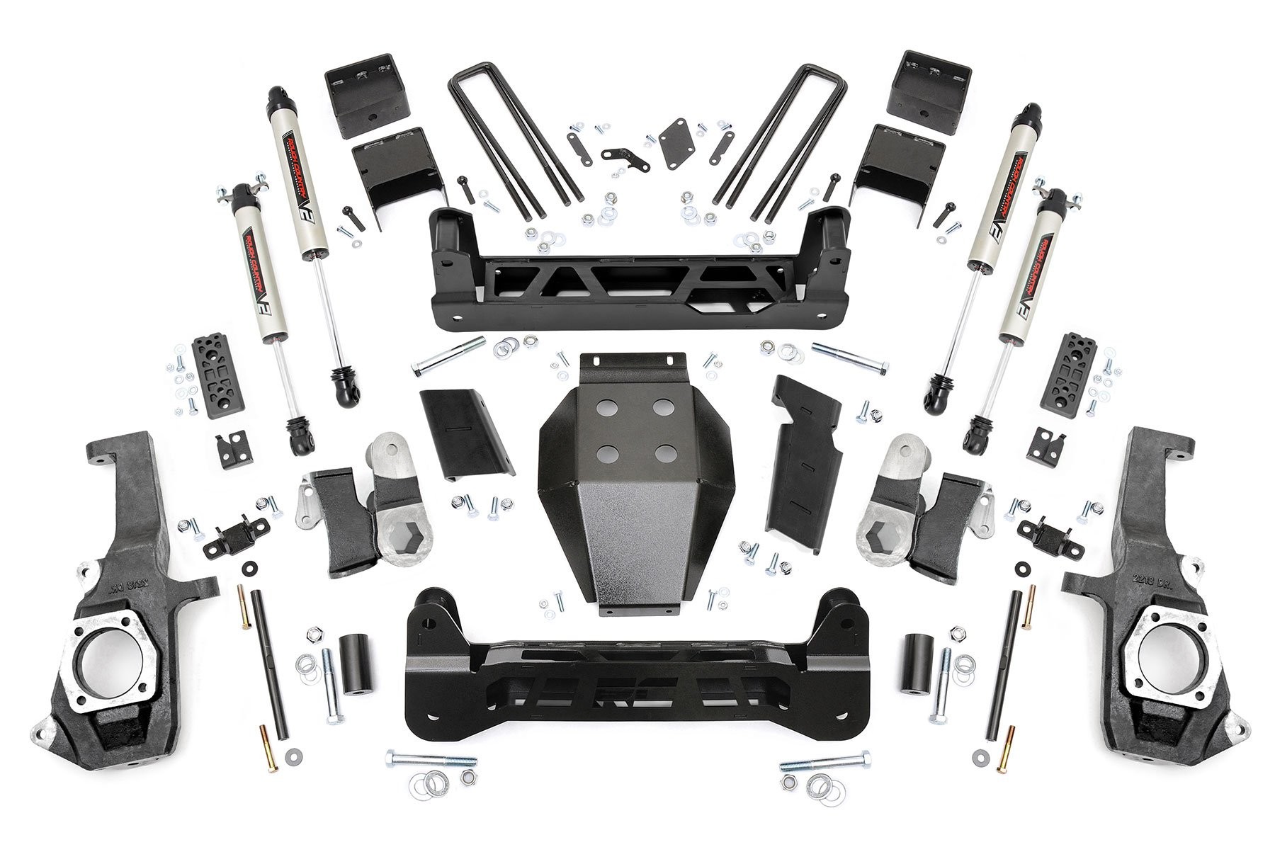 Rough Country 5 Inch Lift Kit | NTD | V2 | Chevy/GMC 2500HD/3500HD (11-19)