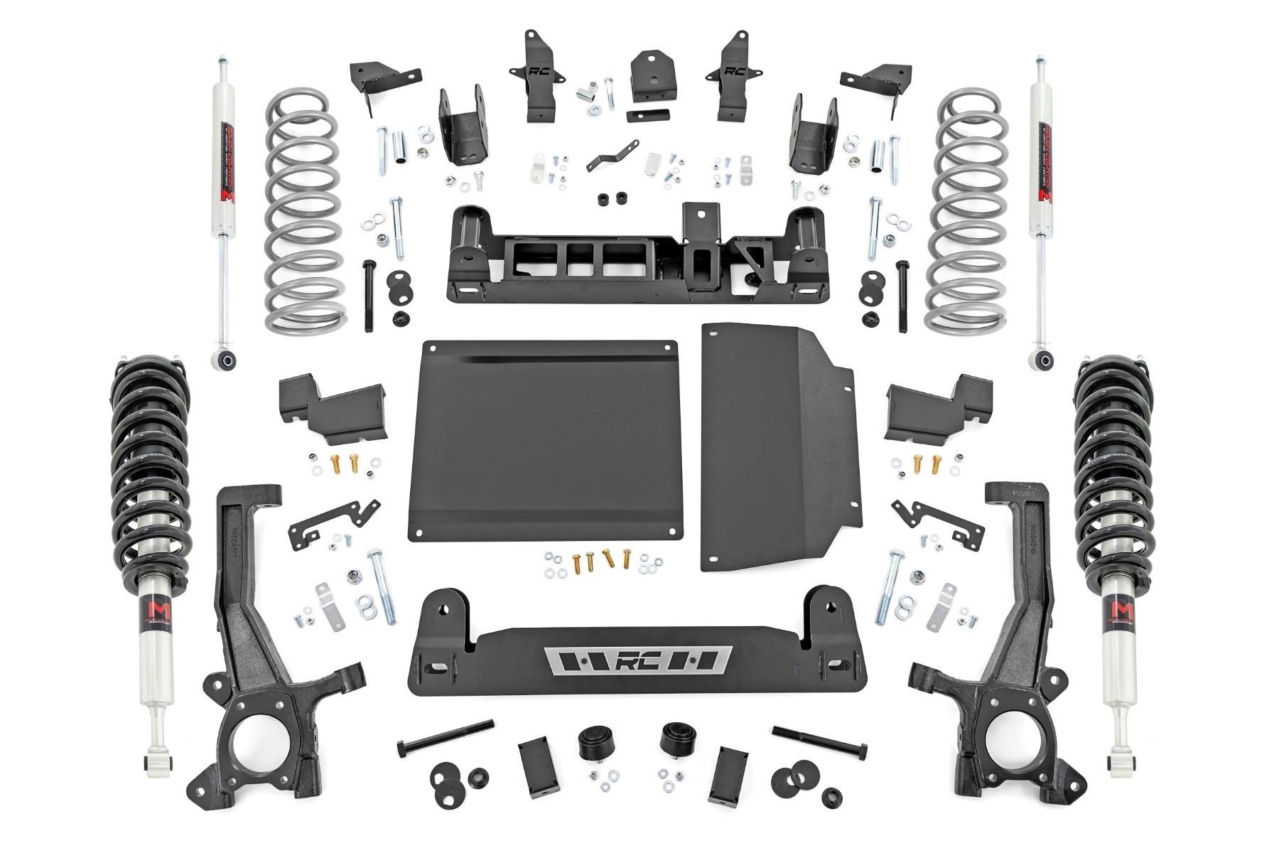 Rough Country 6 Inch Lift Kit | M1 Strut | Rear Coil | Toyota Tundra 4WD (2022-2025)